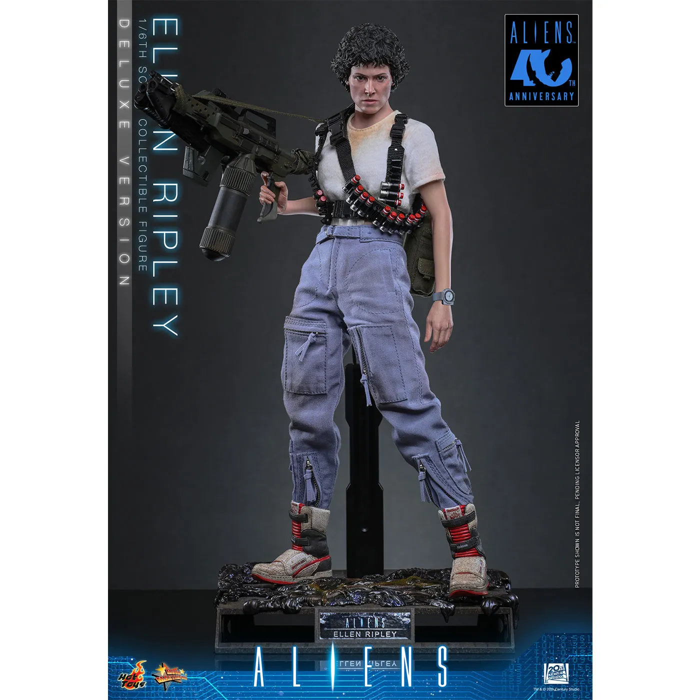 「エイリアン2」1/6スケールフィギュア　エレン・リプリー（2.0／デラックス版）【ムービー・マスターピース】