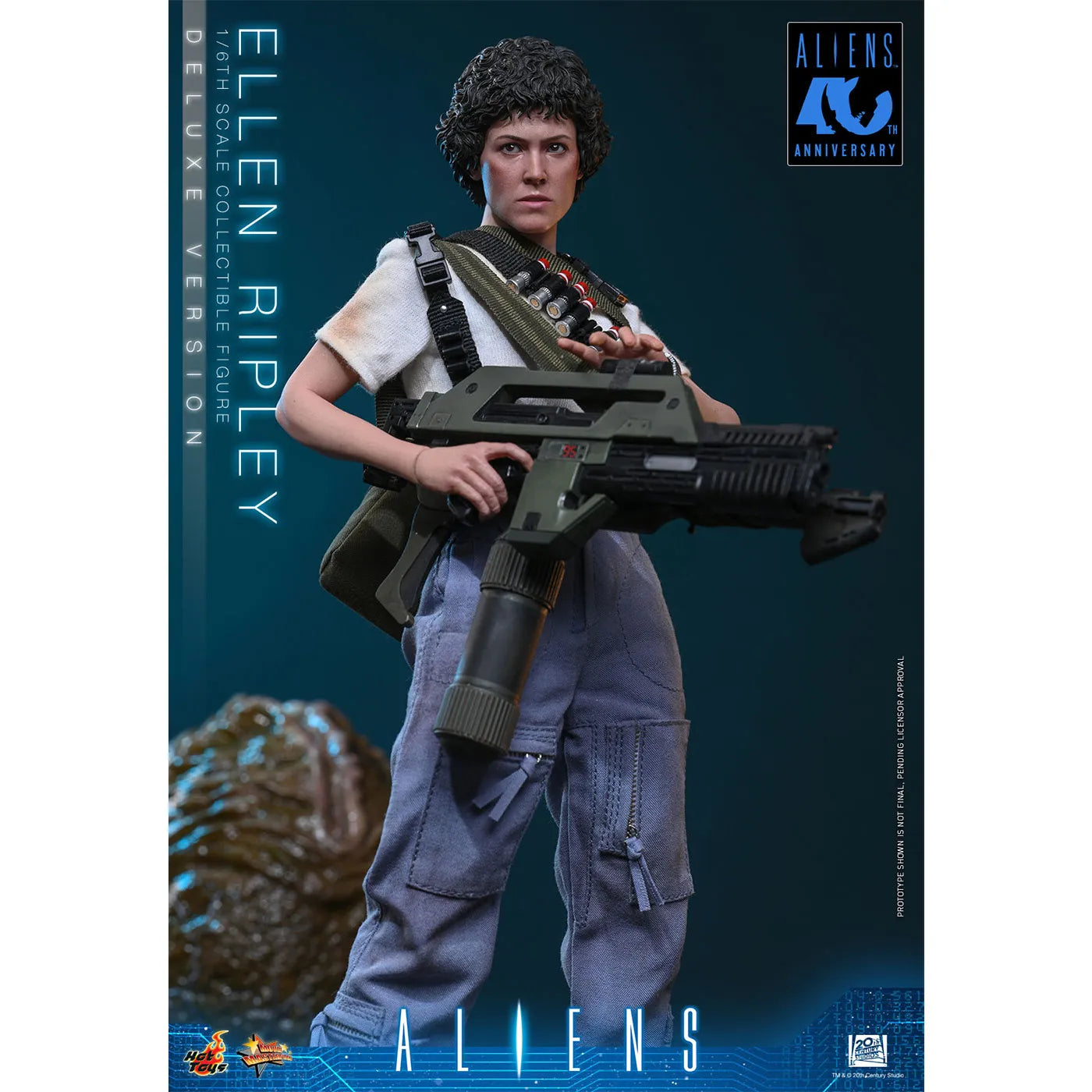 「エイリアン2」1/6スケールフィギュア　エレン・リプリー（2.0／デラックス版）【ムービー・マスターピース】