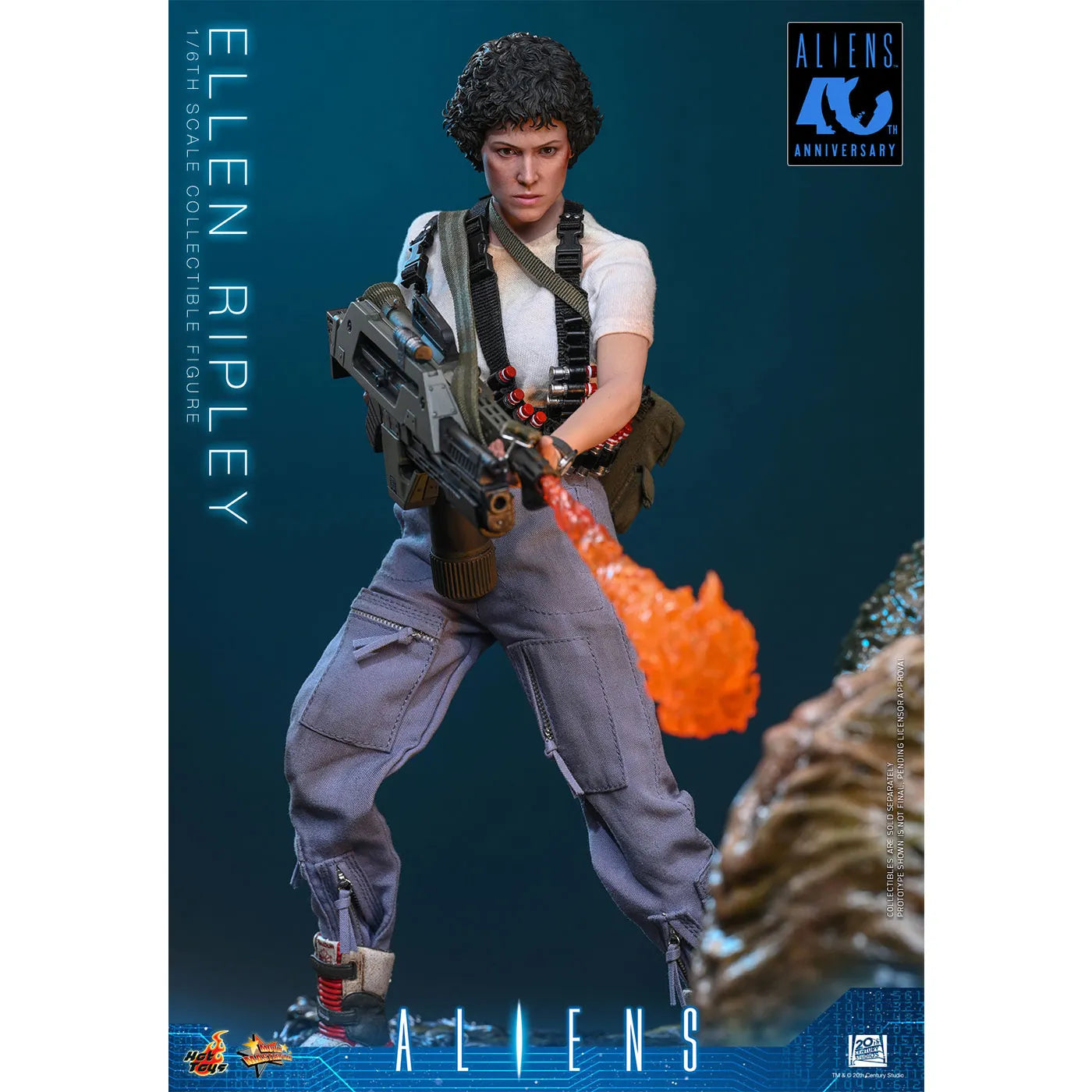 「エイリアン2」1/6スケールフィギュア　エレン・リプリー（2.0版）【ムービー・マスターピース】