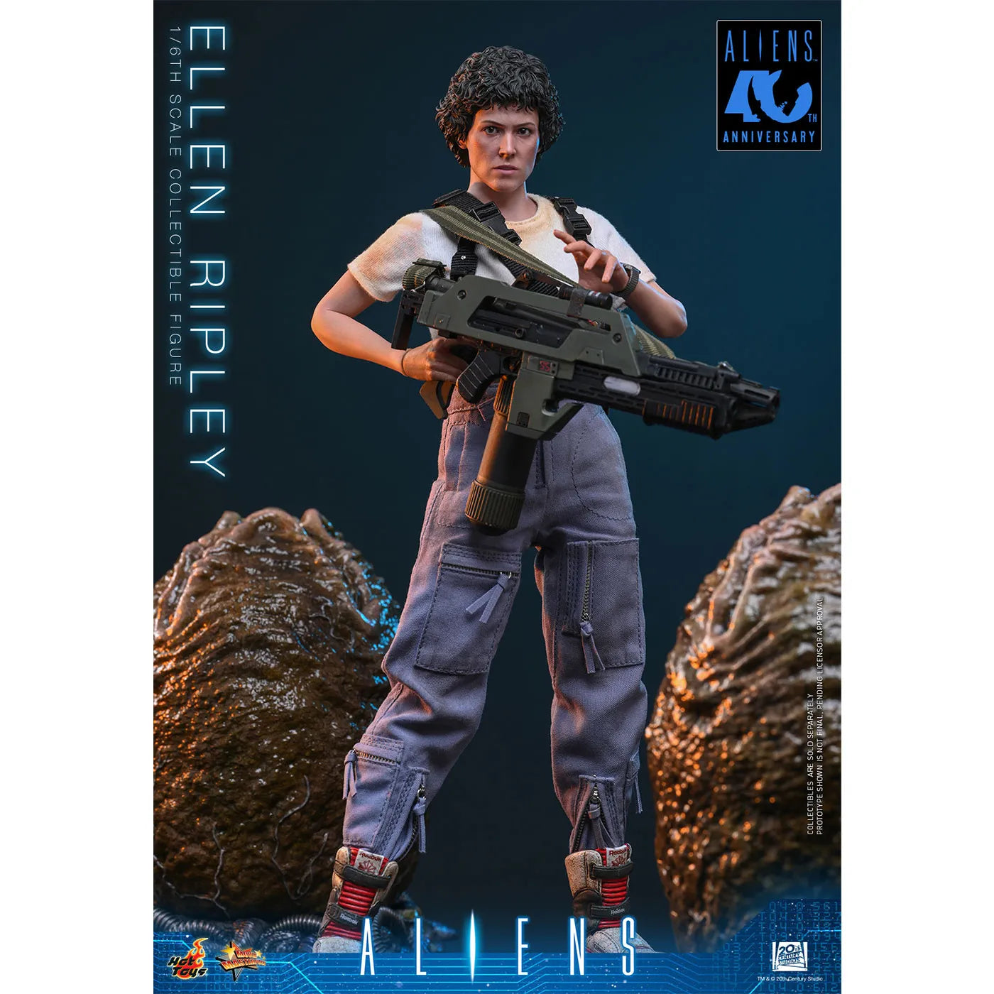 「エイリアン2」1/6スケールフィギュア　エレン・リプリー（2.0版）【ムービー・マスターピース】