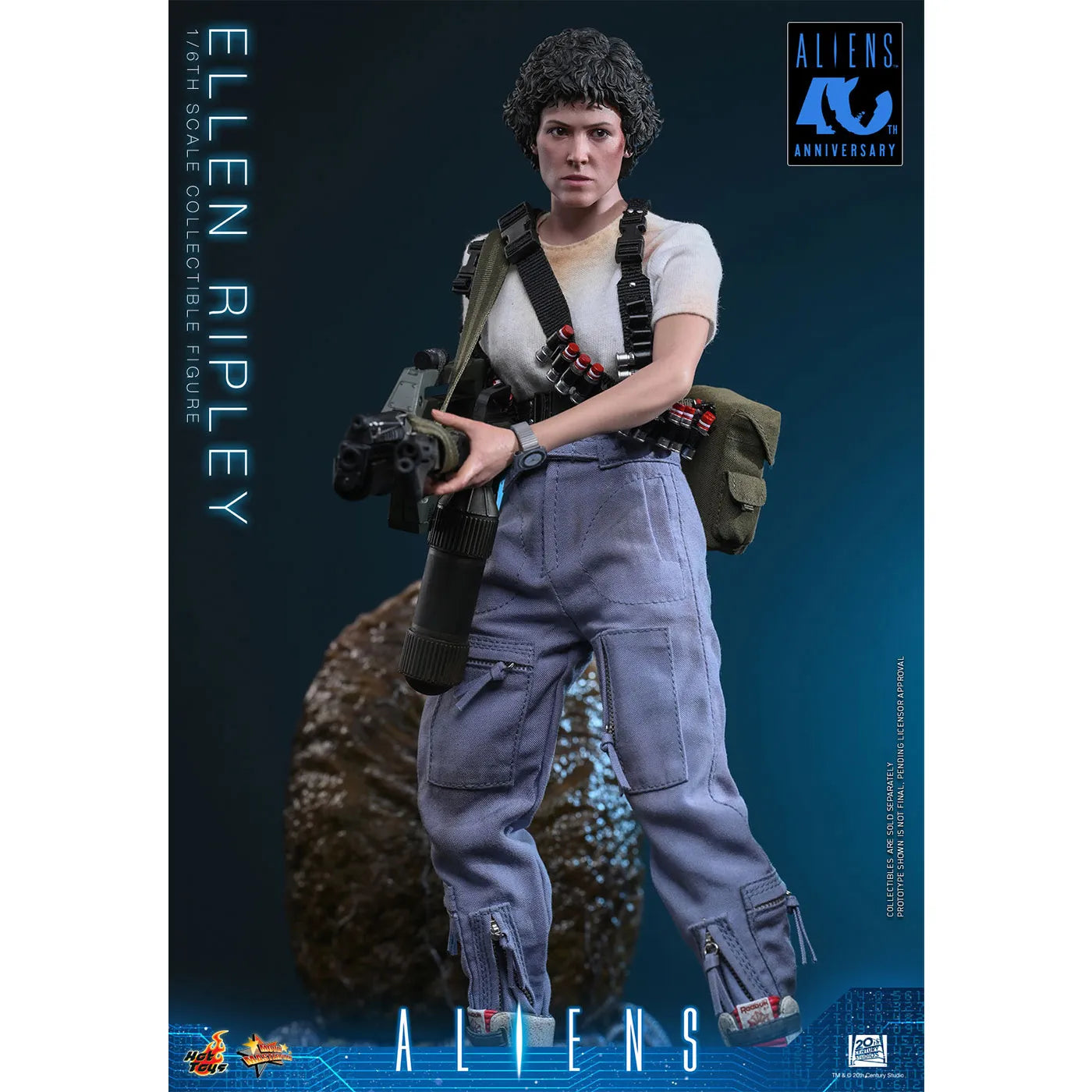 「エイリアン2」1/6スケールフィギュア　エレン・リプリー（2.0版）【ムービー・マスターピース】