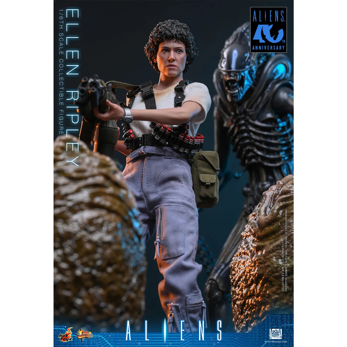 「エイリアン2」1/6スケールフィギュア　エレン・リプリー（2.0版）【ムービー・マスターピース】