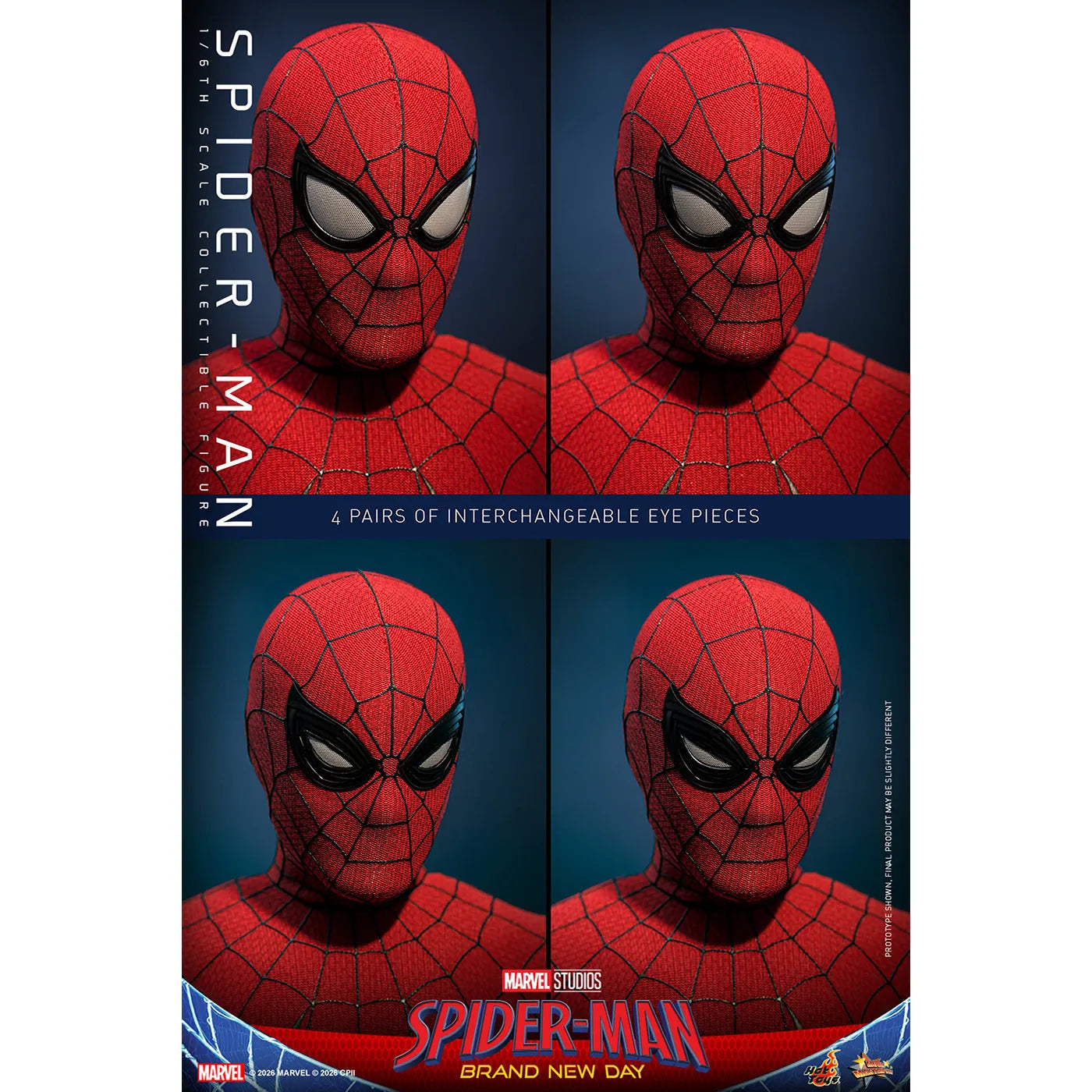 「スパイダーマン：ブランド・ニュー・デイ」1/6スケールフィギュア　スパイダーマン【ムービー・マスターピース】