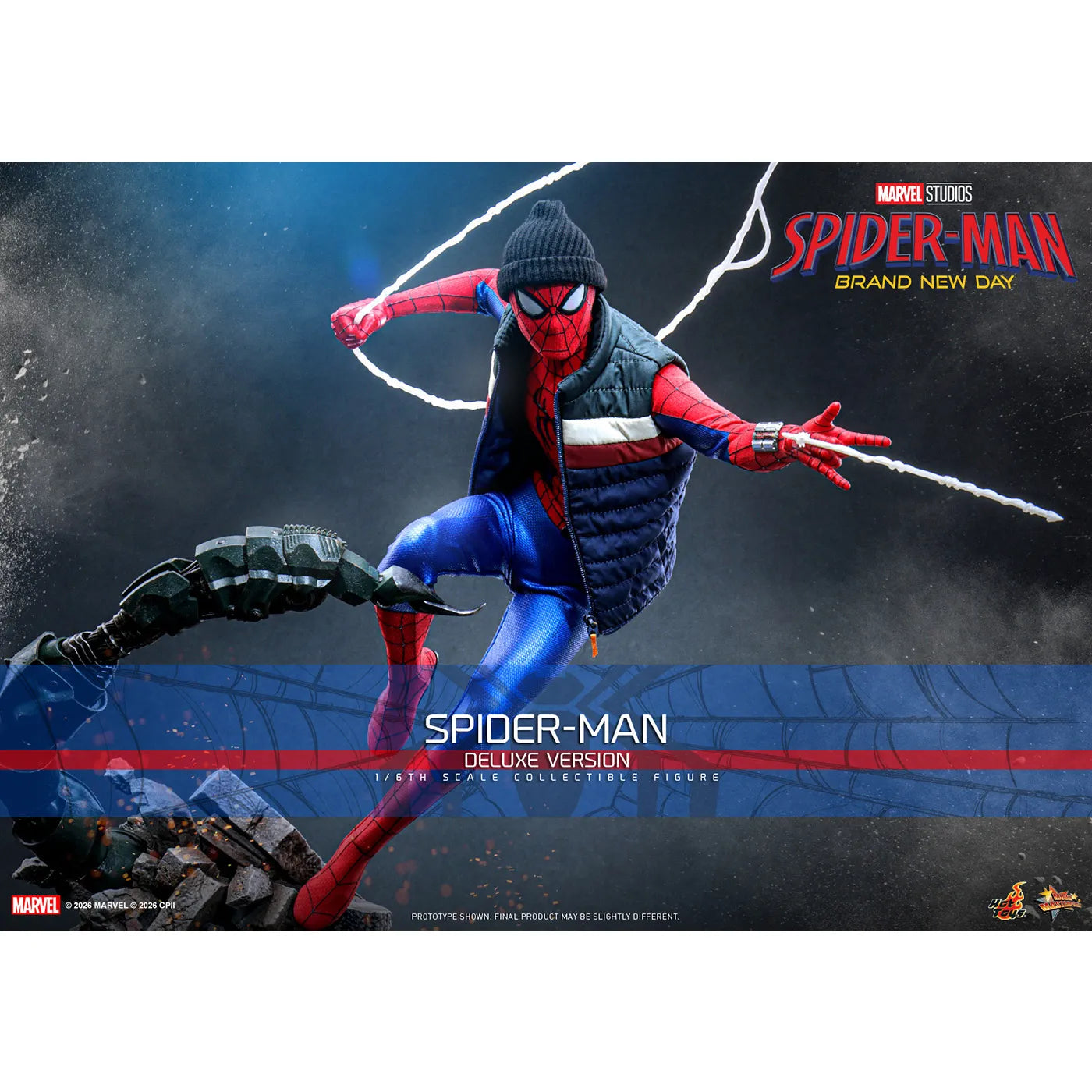 「スパイダーマン：ブランド・ニュー・デイ」1/6スケールフィギュア　スパイダーマン（デラックス版）【ムービー・マスターピース】