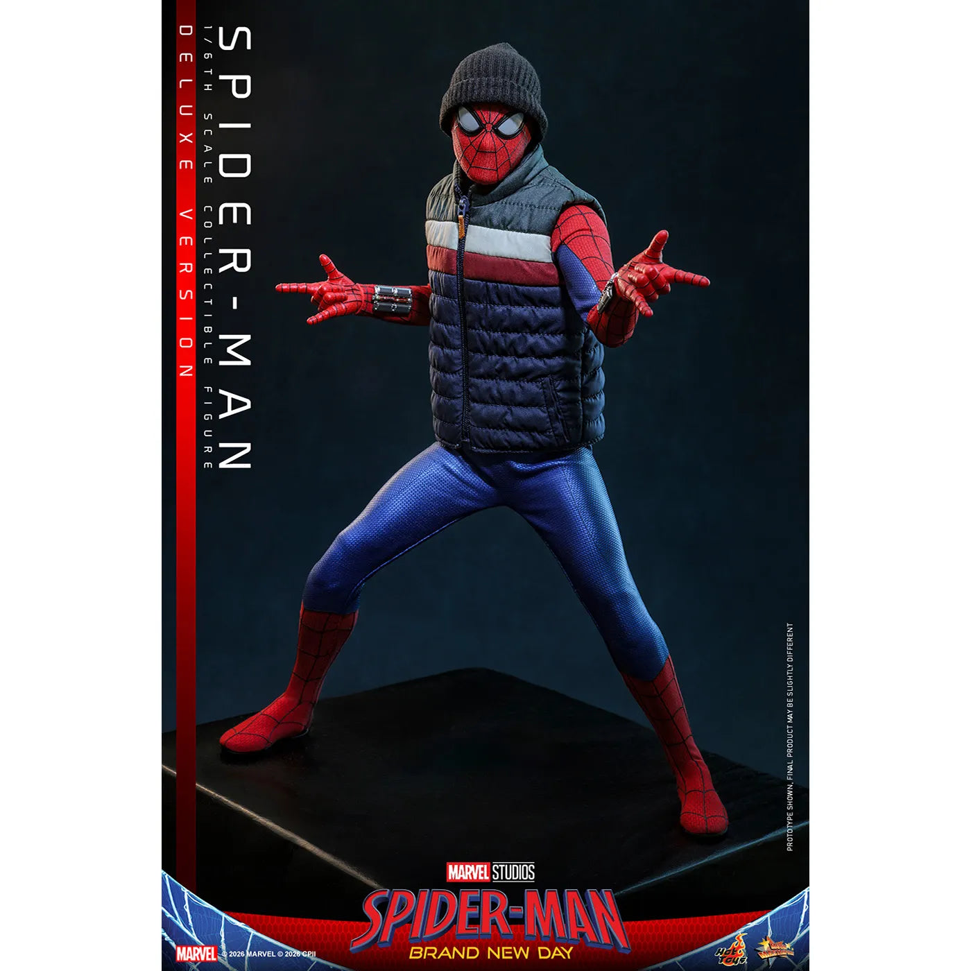 「スパイダーマン：ブランド・ニュー・デイ」1/6スケールフィギュア　スパイダーマン（デラックス版）【ムービー・マスターピース】
