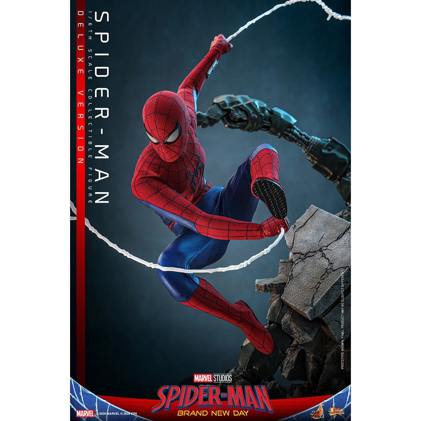 「スパイダーマン：ブランド・ニュー・デイ」1/6スケールフィギュア　スパイダーマン（デラックス版）【ムービー・マスターピース】