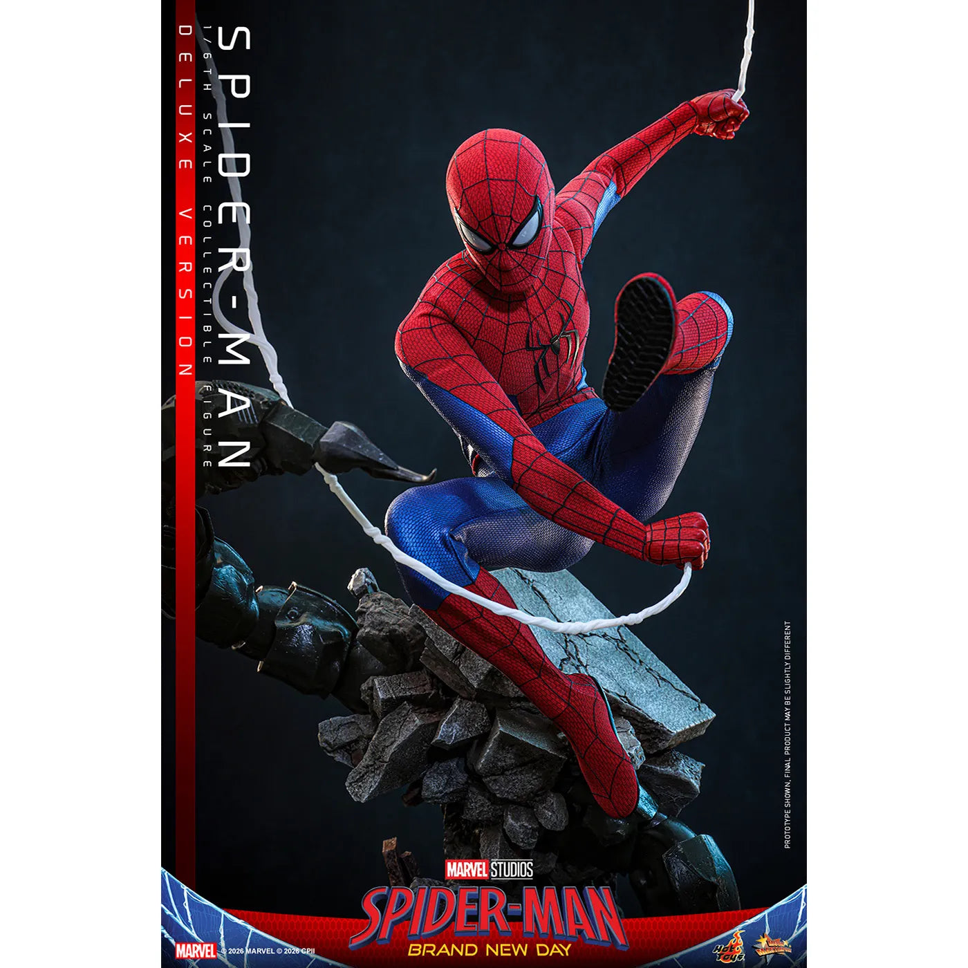 「スパイダーマン：ブランド・ニュー・デイ」1/6スケールフィギュア　スパイダーマン（デラックス版）【ムービー・マスターピース】