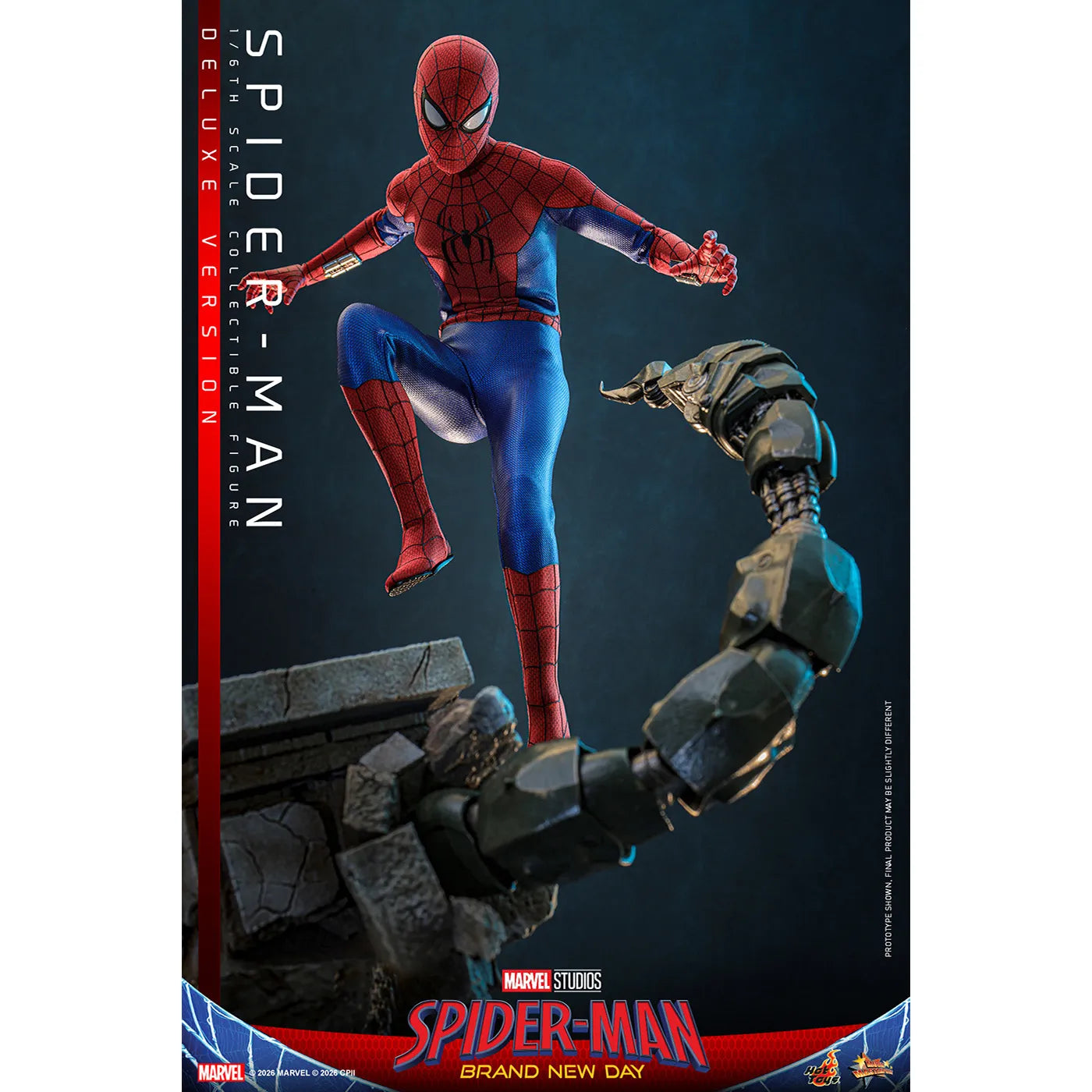 「スパイダーマン：ブランド・ニュー・デイ」1/6スケールフィギュア　スパイダーマン（デラックス版）【ムービー・マスターピース】