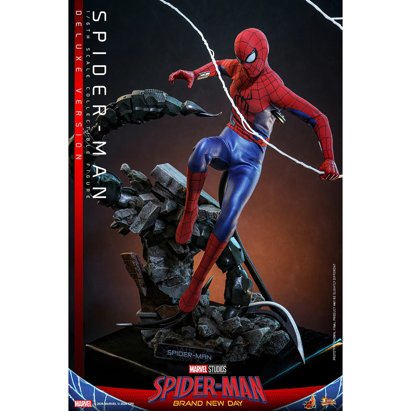 「スパイダーマン：ブランド・ニュー・デイ」1/6スケールフィギュア　スパイダーマン（デラックス版）【ムービー・マスターピース】
