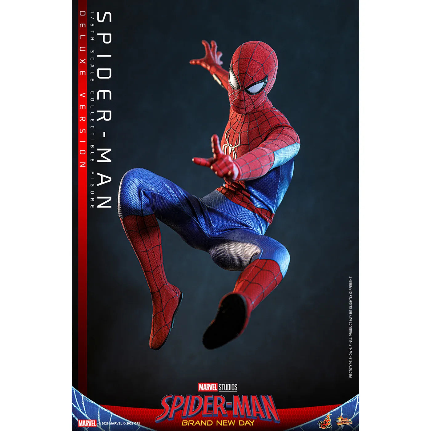 「スパイダーマン：ブランド・ニュー・デイ」1/6スケールフィギュア　スパイダーマン（デラックス版）【ムービー・マスターピース】