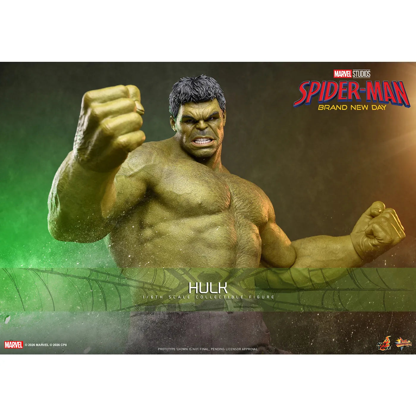 「スパイダーマン：ブランド・ニュー・デイ」1/6スケールフィギュア　ハルク【ムービー・マスターピース】