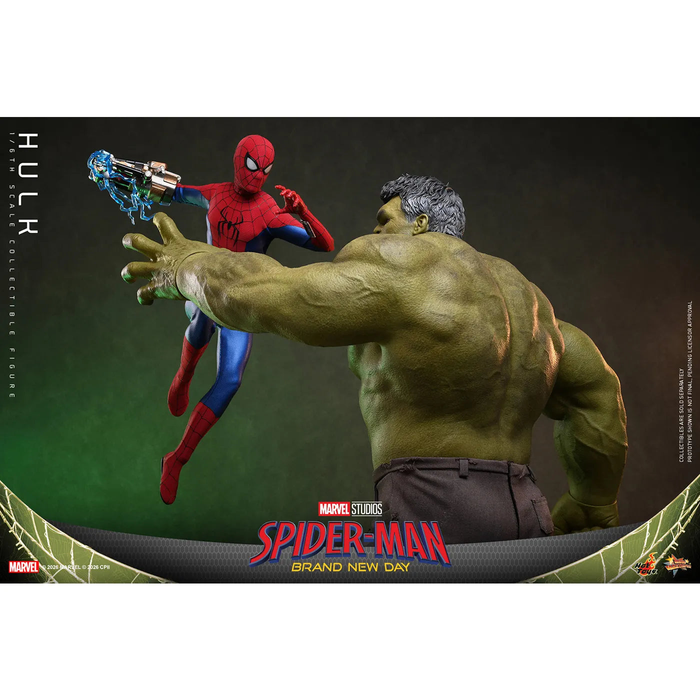本商品にスパイダーマンは付属しません
