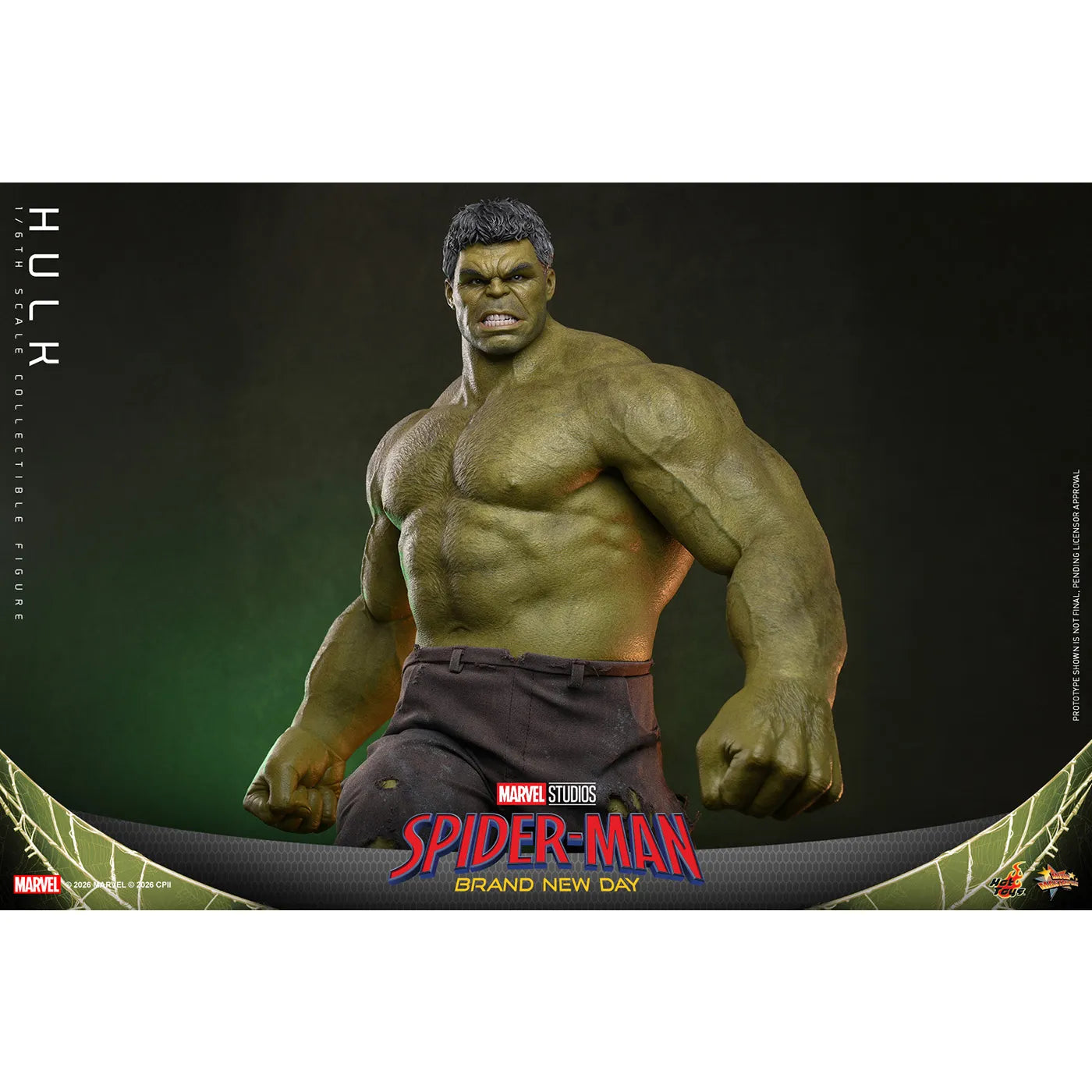 「スパイダーマン：ブランド・ニュー・デイ」1/6スケールフィギュア　ハルク【ムービー・マスターピース】