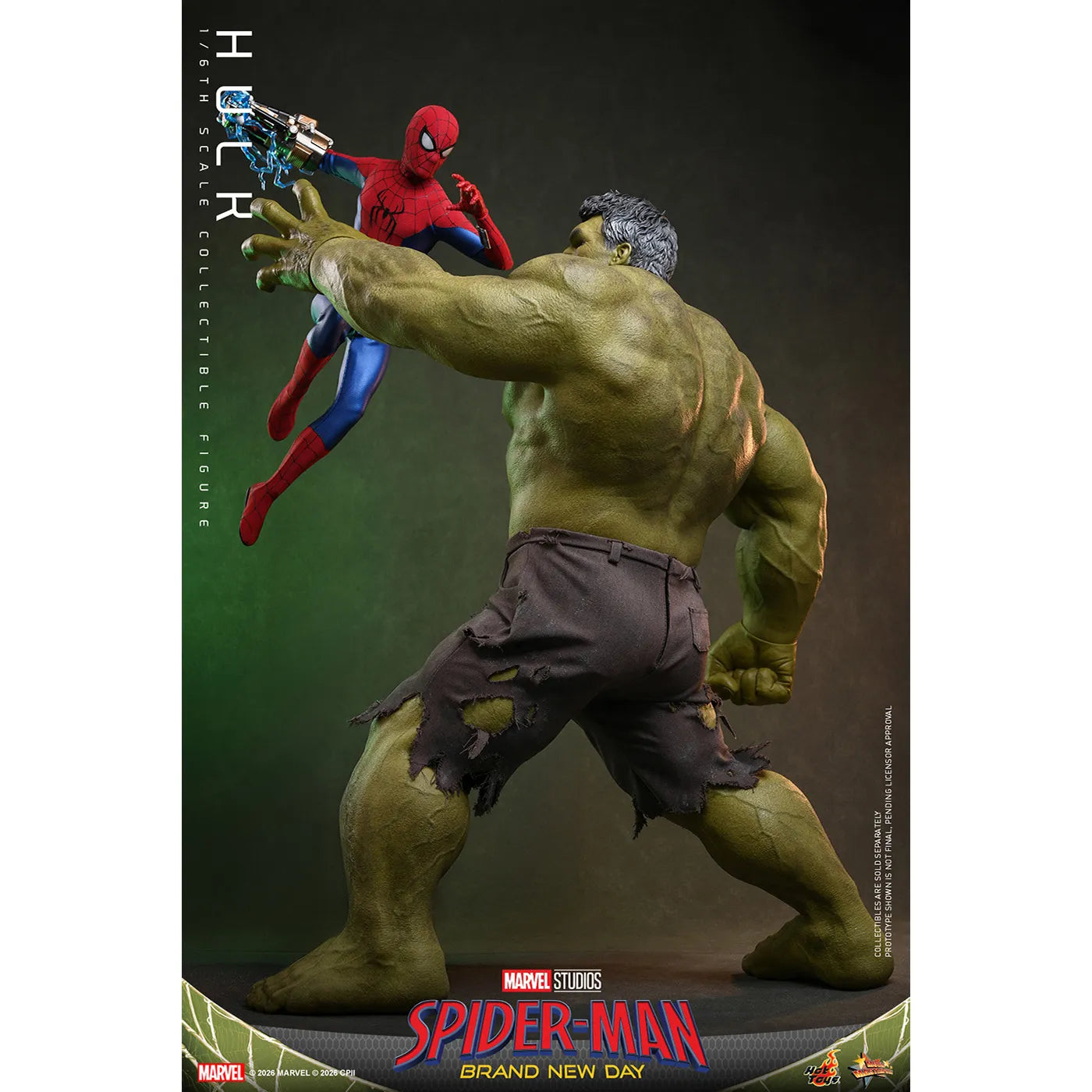 本商品にスパイダーマンは付属しません