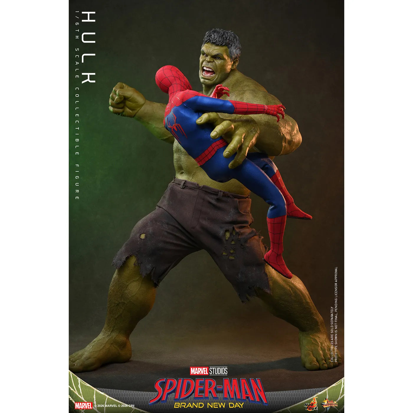 本商品にスパイダーマンは付属しません