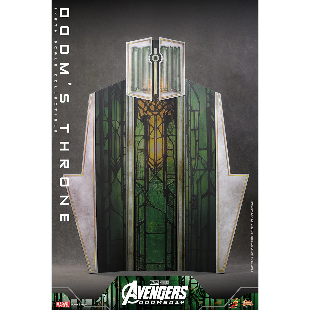マーベル 「アベンジャーズ／ドゥームズデイ」 1/6スケールフィギュア用アクセサリー ドゥームの玉座 (ホットトイズ・アクセサリー・コレクション)