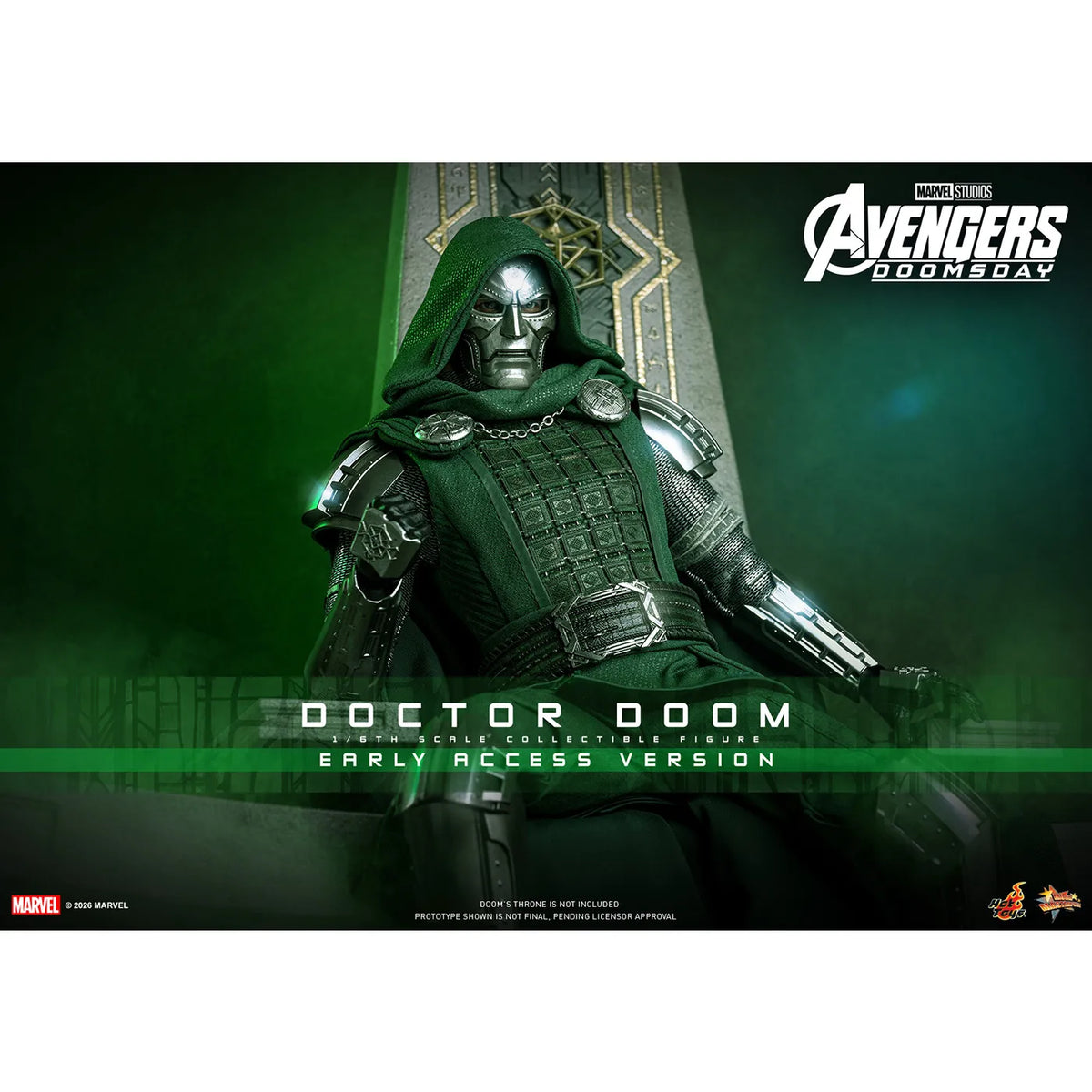 マーベル 「アベンジャーズ／ドゥームズデイ」 1/6スケールフィギュア ドクター・ドゥーム (ムービー・マスターピース)