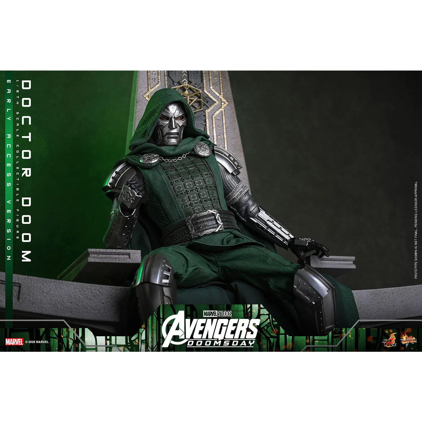 マーベル 「アベンジャーズ／ドゥームズデイ」 1/6スケールフィギュア ドクター・ドゥーム (ムービー・マスターピース)
