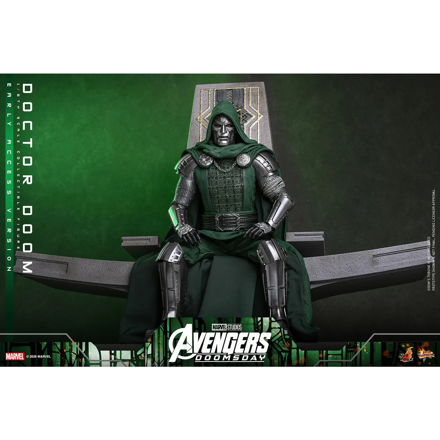 マーベル 「アベンジャーズ／ドゥームズデイ」 1/6スケールフィギュア ドクター・ドゥーム (ムービー・マスターピース)