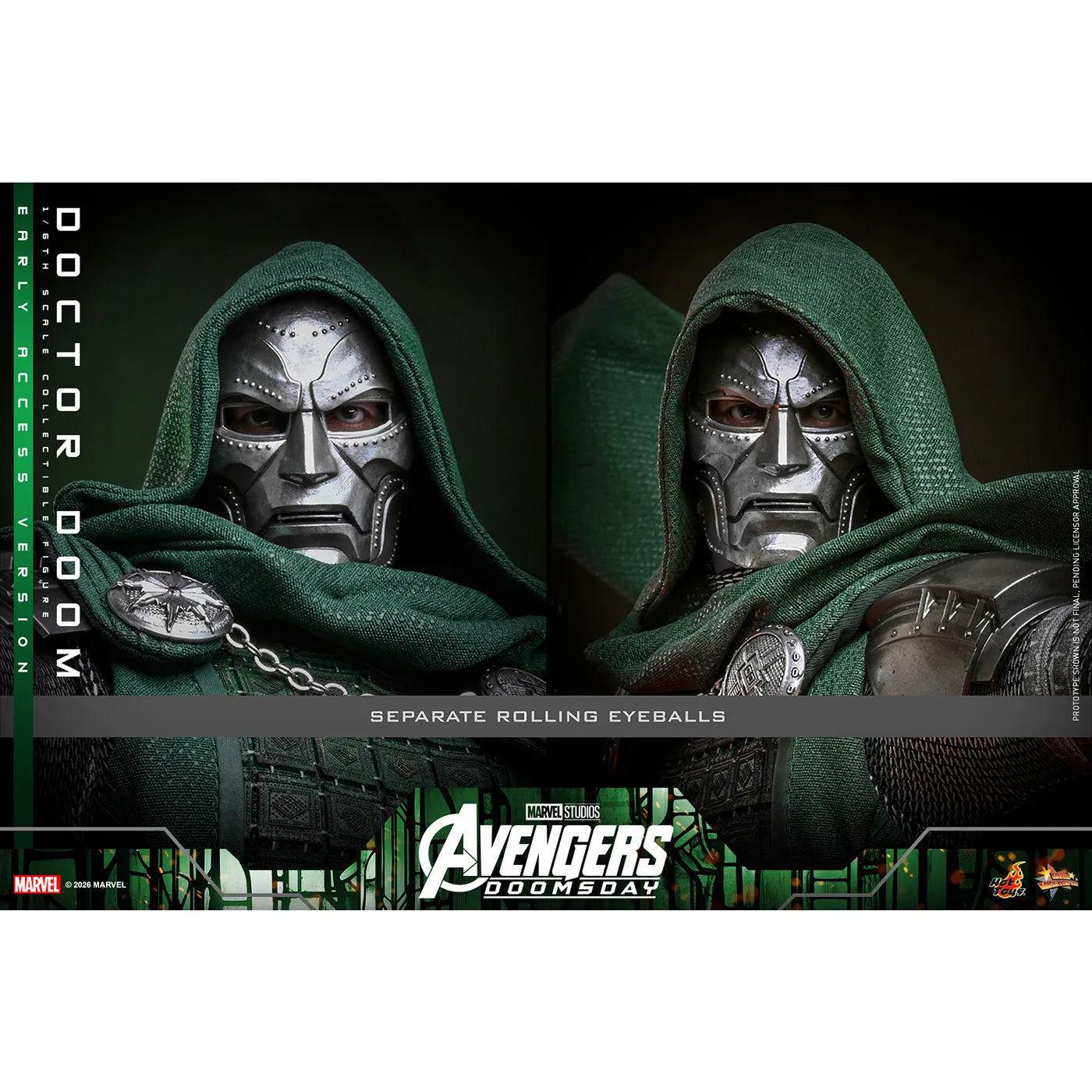 マーベル 「アベンジャーズ／ドゥームズデイ」 1/6スケールフィギュア ドクター・ドゥーム (ムービー・マスターピース)