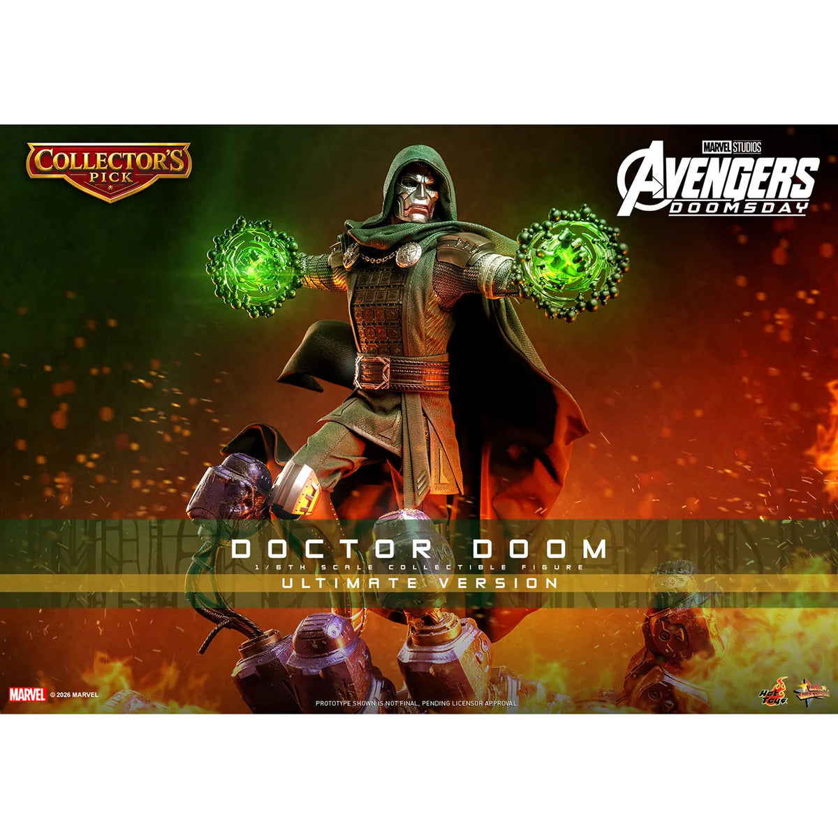 マーベル 「アベンジャーズ／ドゥームズデイ」 1/6スケールフィギュア ドクター・ドゥーム (ムービー・マスターピース アルティメット版)