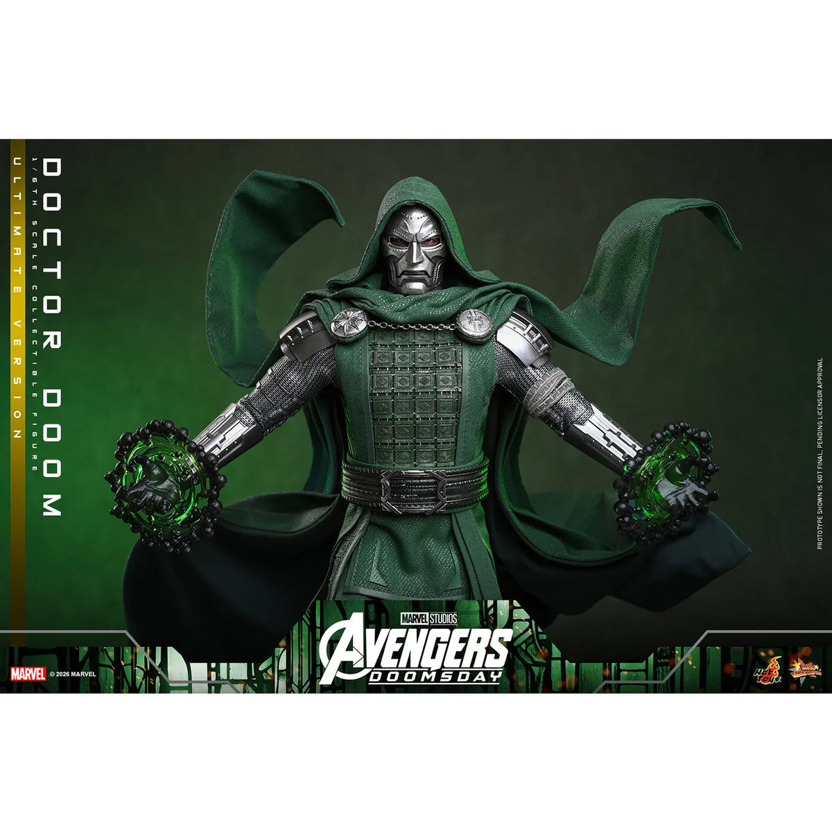 マーベル 「アベンジャーズ／ドゥームズデイ」 1/6スケールフィギュア ドクター・ドゥーム (ムービー・マスターピース アルティメット版)