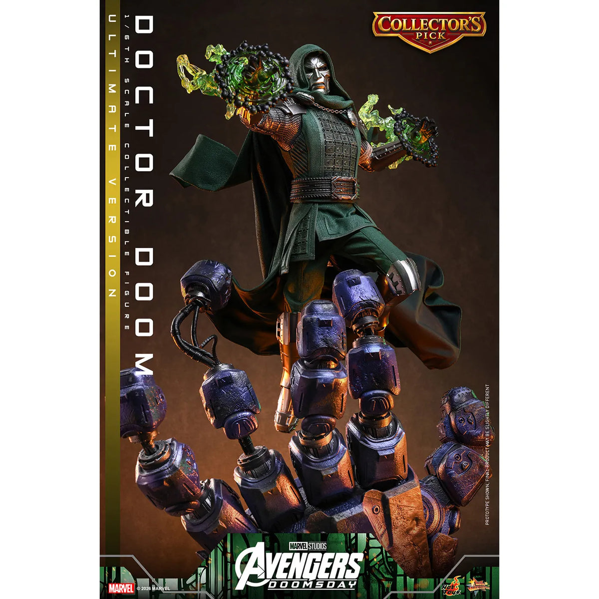 マーベル 「アベンジャーズ／ドゥームズデイ」 1/6スケールフィギュア ドクター・ドゥーム (ムービー・マスターピース アルティメット版)
