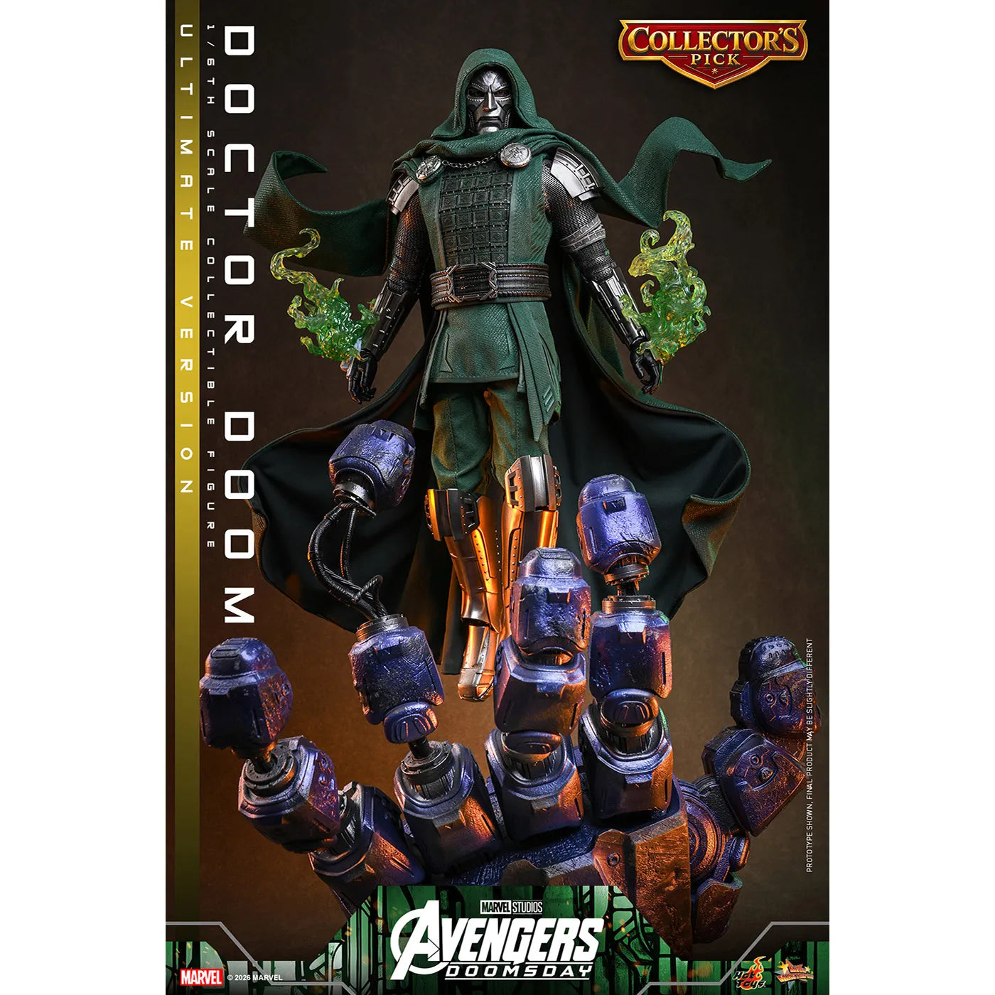 マーベル 「アベンジャーズ／ドゥームズデイ」 1/6スケールフィギュア ドクター・ドゥーム (ムービー・マスターピース アルティメット版)