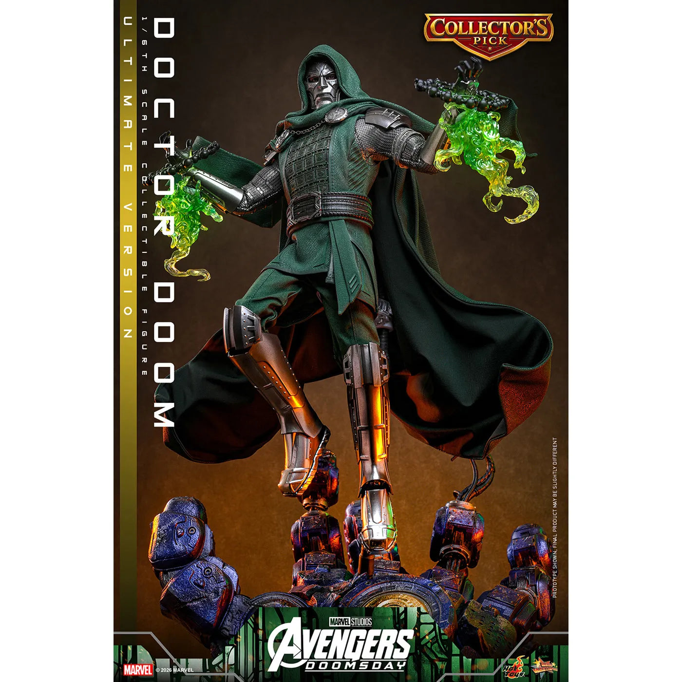 マーベル 「アベンジャーズ／ドゥームズデイ」 1/6スケールフィギュア ドクター・ドゥーム (ムービー・マスターピース アルティメット版)