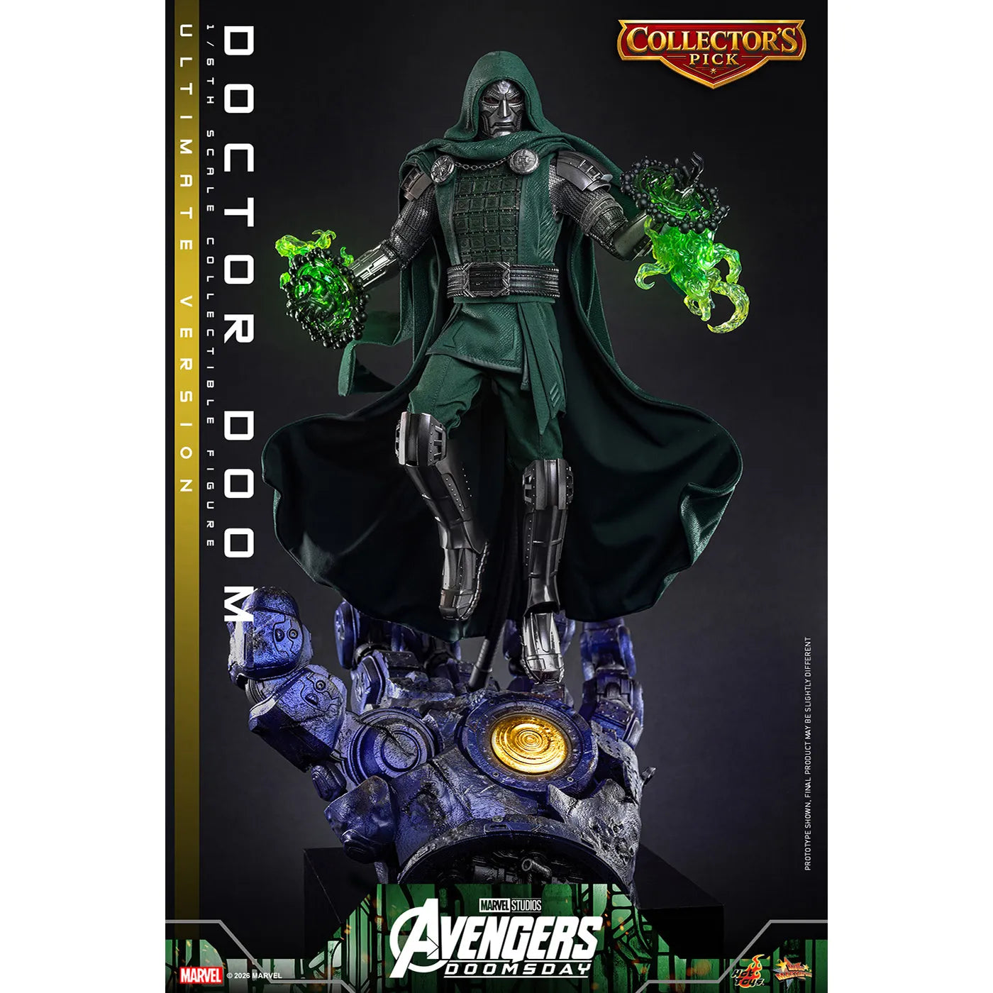 マーベル 「アベンジャーズ／ドゥームズデイ」 1/6スケールフィギュア ドクター・ドゥーム (ムービー・マスターピース アルティメット版)