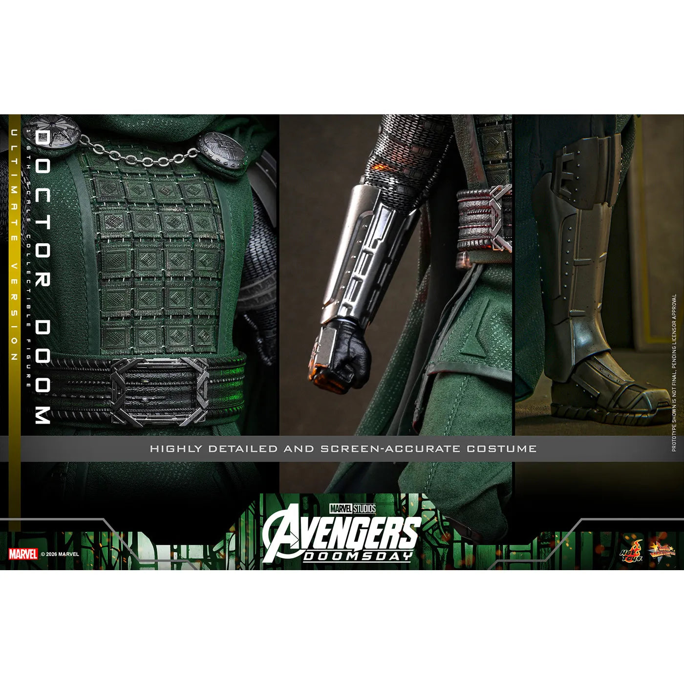 マーベル 「アベンジャーズ／ドゥームズデイ」 1/6スケールフィギュア ドクター・ドゥーム (ムービー・マスターピース アルティメット版)