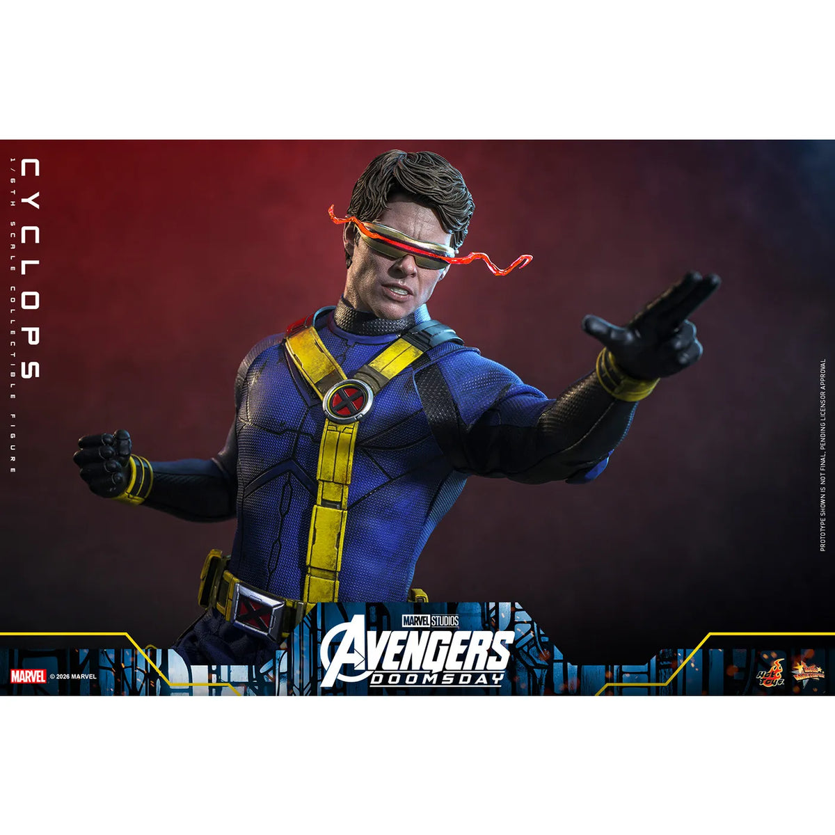 マーベル 「アベンジャーズ／ドゥームズデイ」 1/6スケールフィギュア サイクロップス (ムービー・マスターピース)