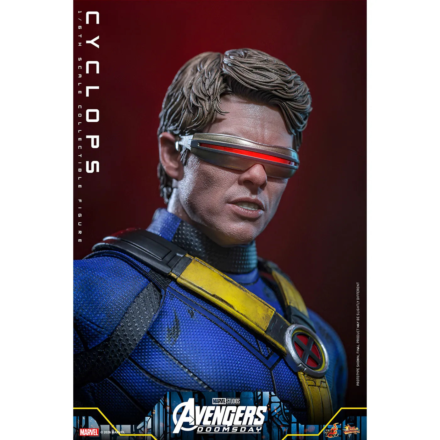 マーベル 「アベンジャーズ／ドゥームズデイ」 1/6スケールフィギュア サイクロップス (ムービー・マスターピース)