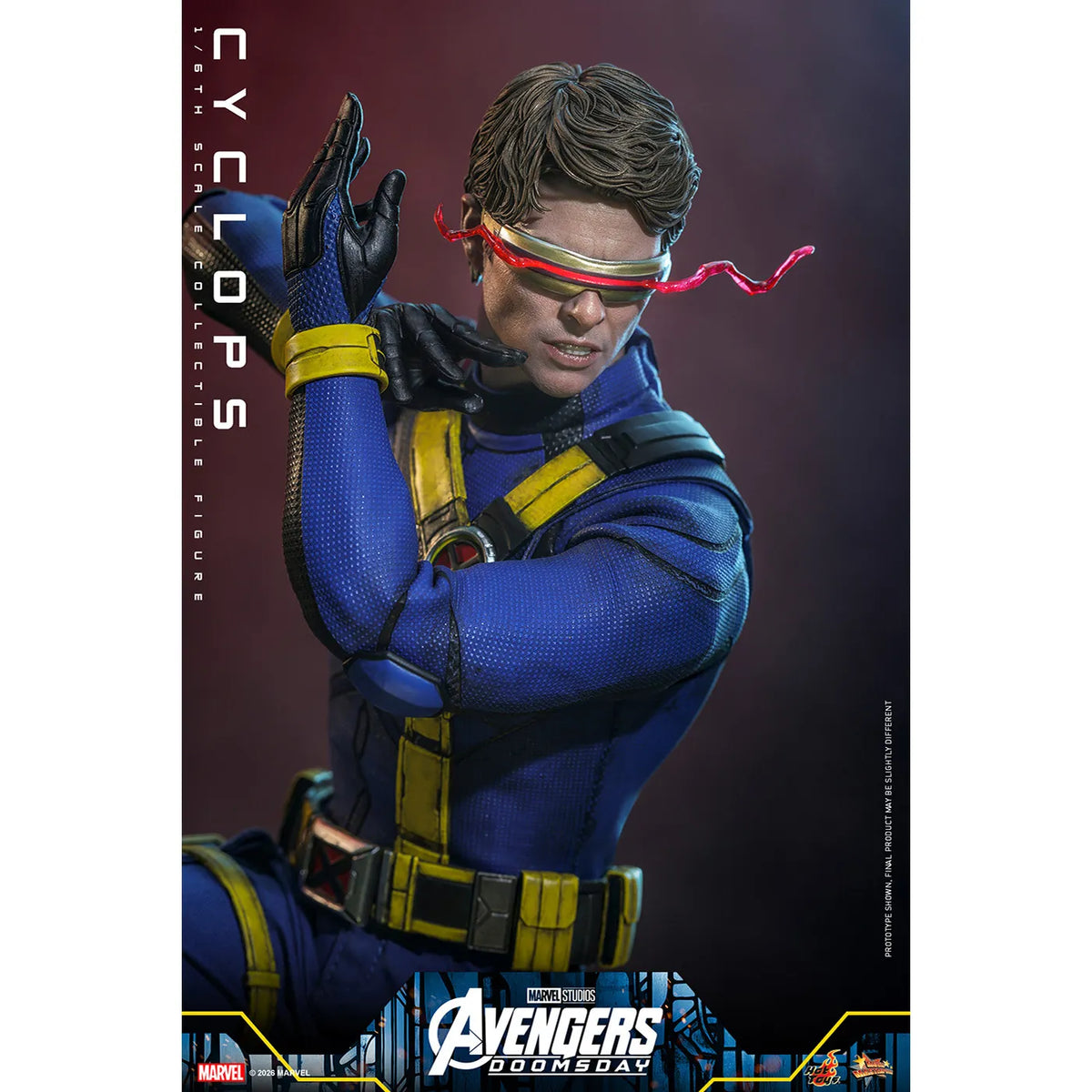 マーベル 「アベンジャーズ／ドゥームズデイ」 1/6スケールフィギュア サイクロップス (ムービー・マスターピース)