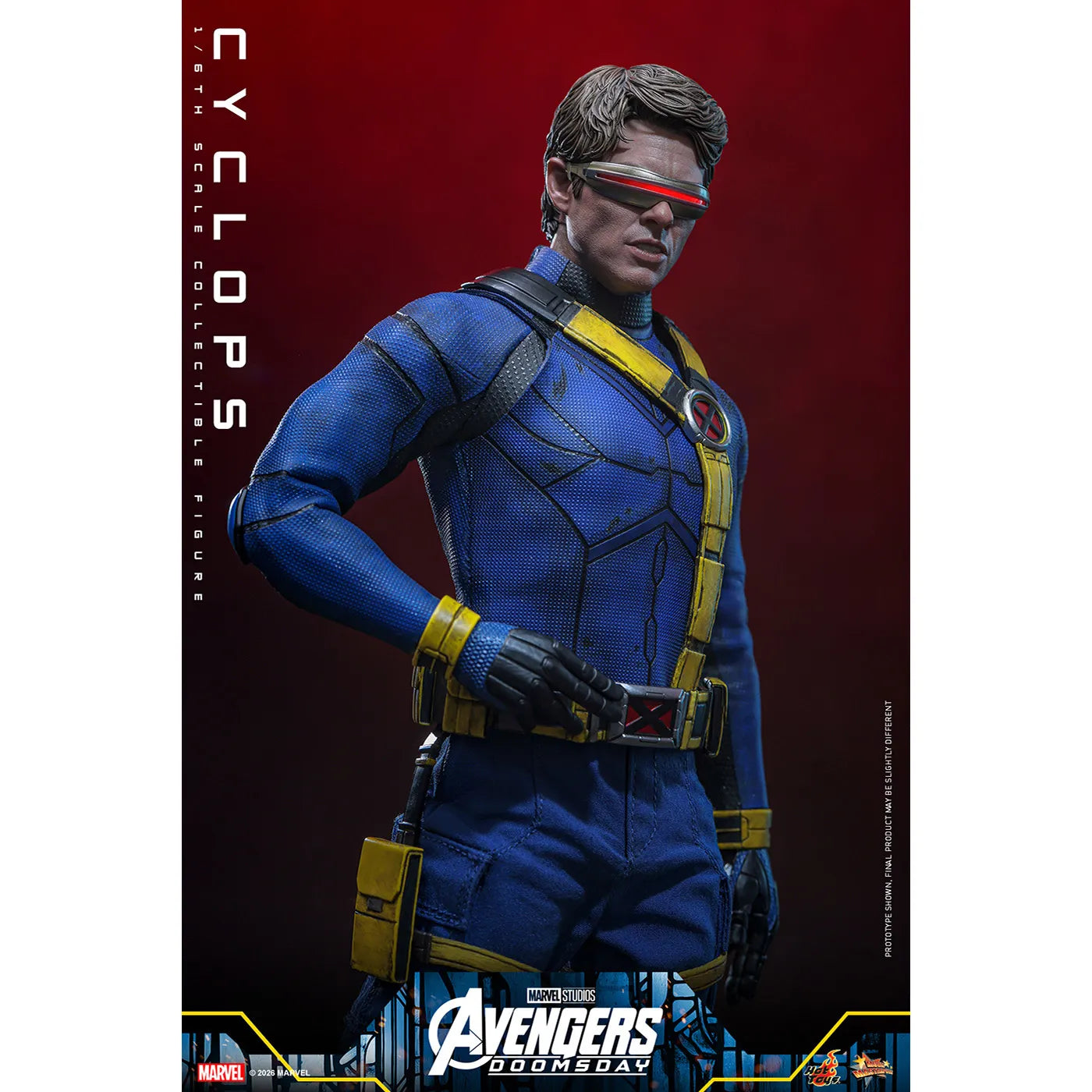 マーベル 「アベンジャーズ／ドゥームズデイ」 1/6スケールフィギュア サイクロップス (ムービー・マスターピース)
