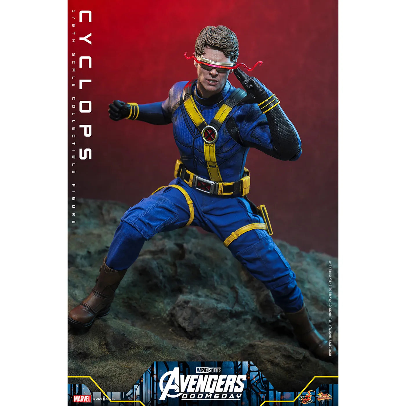 マーベル 「アベンジャーズ／ドゥームズデイ」 1/6スケールフィギュア サイクロップス (ムービー・マスターピース)