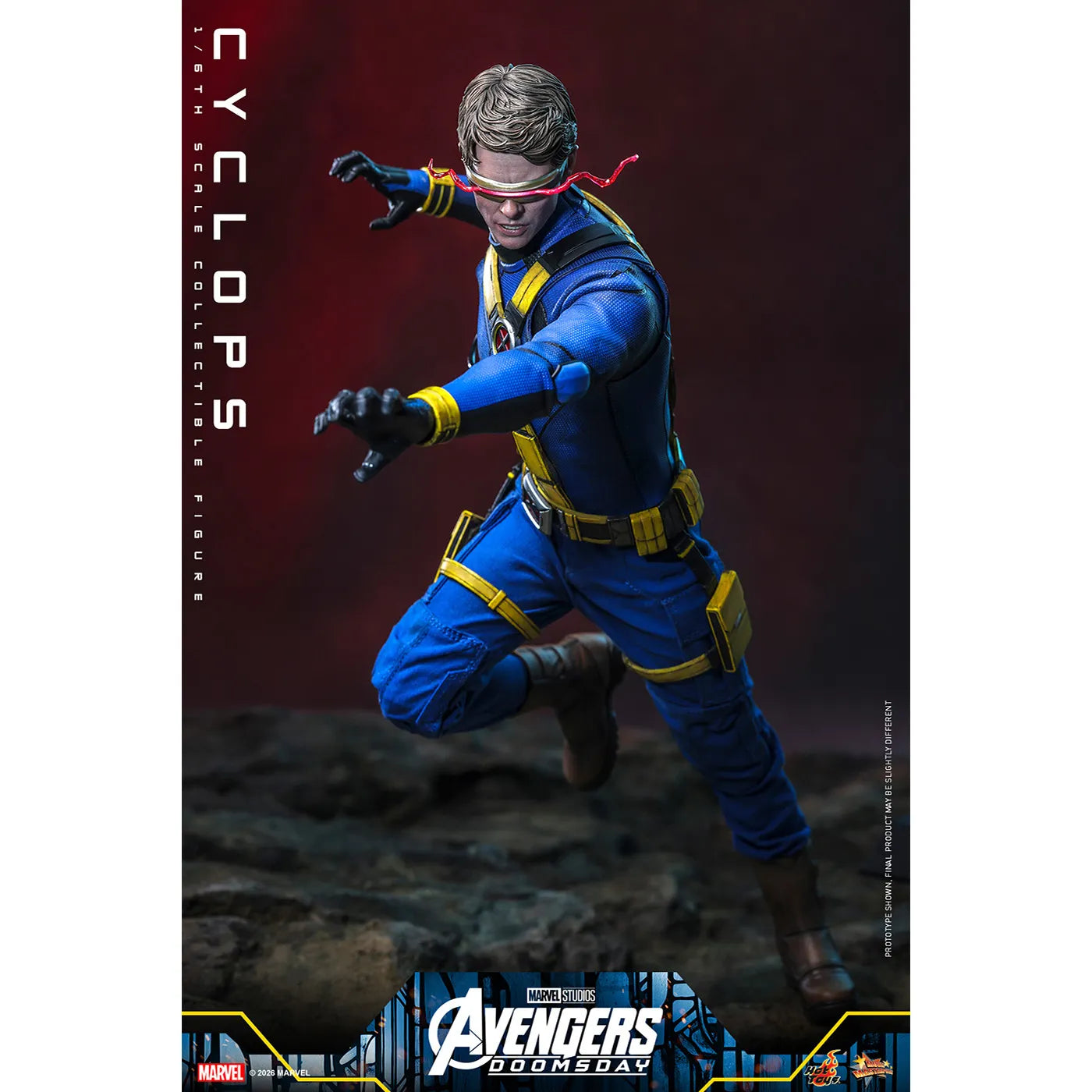 マーベル 「アベンジャーズ／ドゥームズデイ」 1/6スケールフィギュア サイクロップス (ムービー・マスターピース)