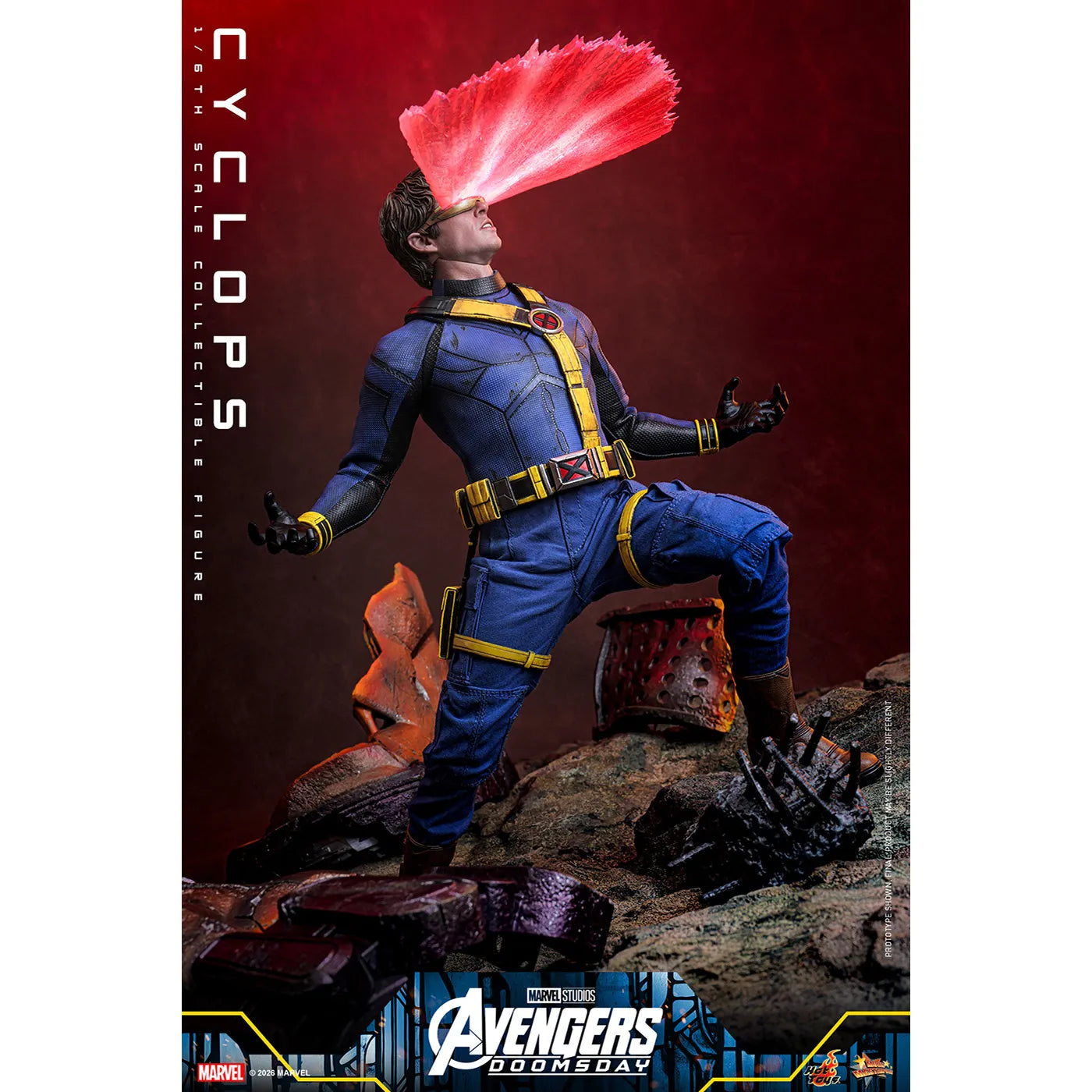 マーベル 「アベンジャーズ／ドゥームズデイ」 1/6スケールフィギュア サイクロップス (ムービー・マスターピース)