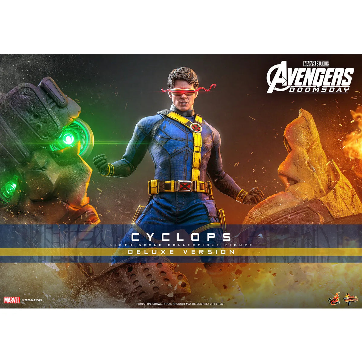 マーベル 「アベンジャーズ／ドゥームズデイ」 1/6スケールフィギュア サイクロップス (ムービー・マスターピース デラックス版)