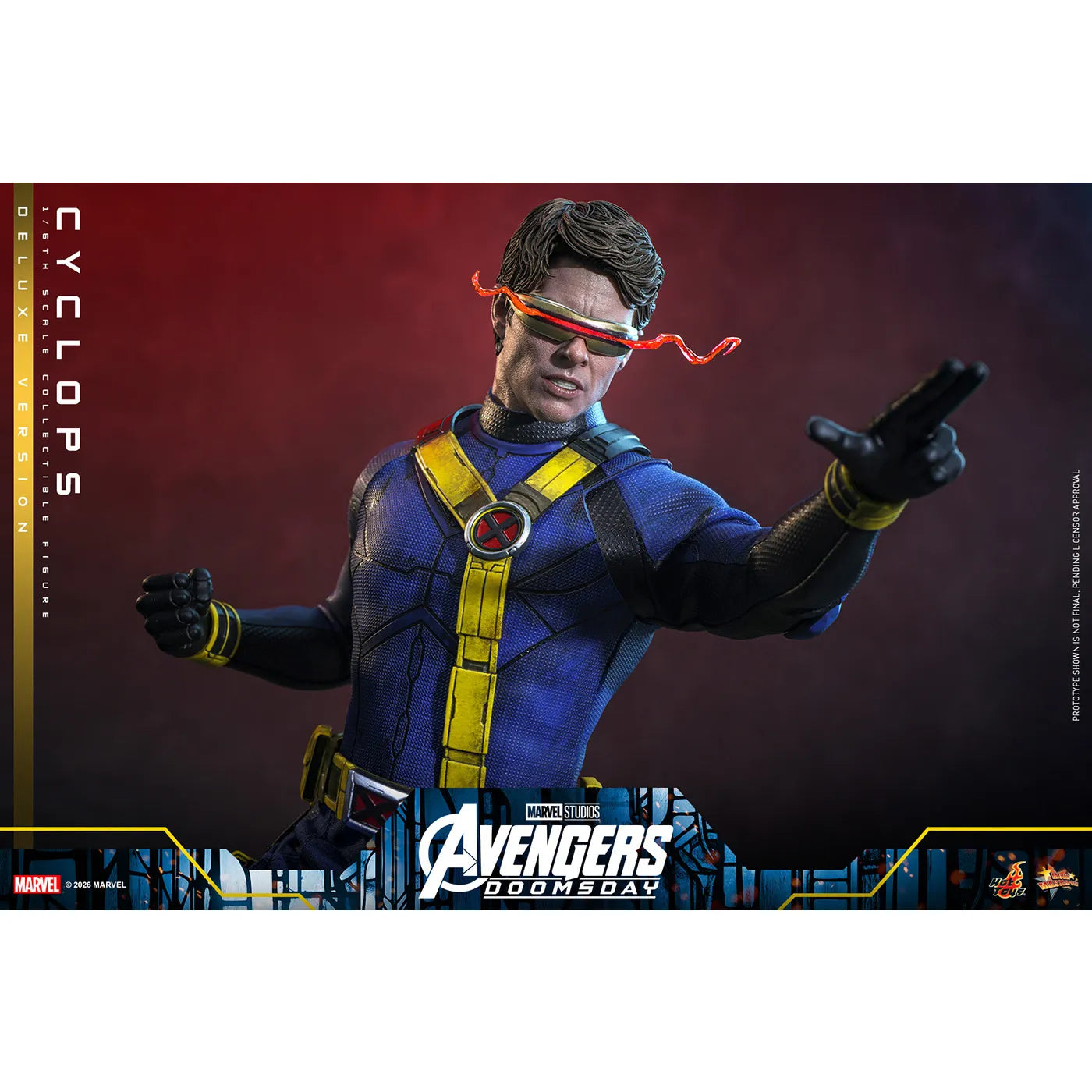 マーベル 「アベンジャーズ／ドゥームズデイ」 1/6スケールフィギュア サイクロップス (ムービー・マスターピース デラックス版)