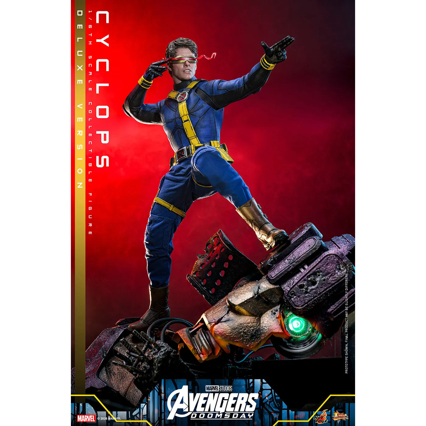 マーベル 「アベンジャーズ／ドゥームズデイ」 1/6スケールフィギュア サイクロップス (ムービー・マスターピース デラックス版)