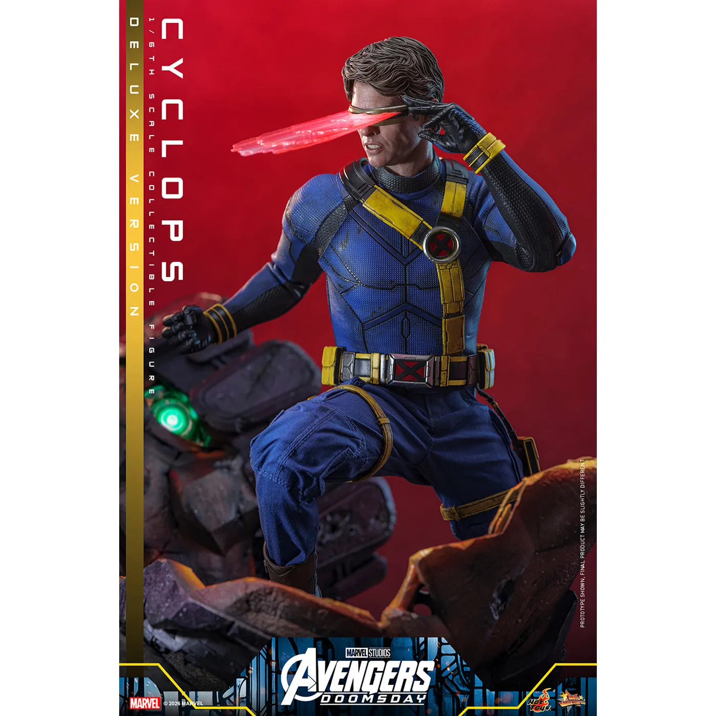 マーベル 「アベンジャーズ／ドゥームズデイ」 1/6スケールフィギュア サイクロップス (ムービー・マスターピース デラックス版)