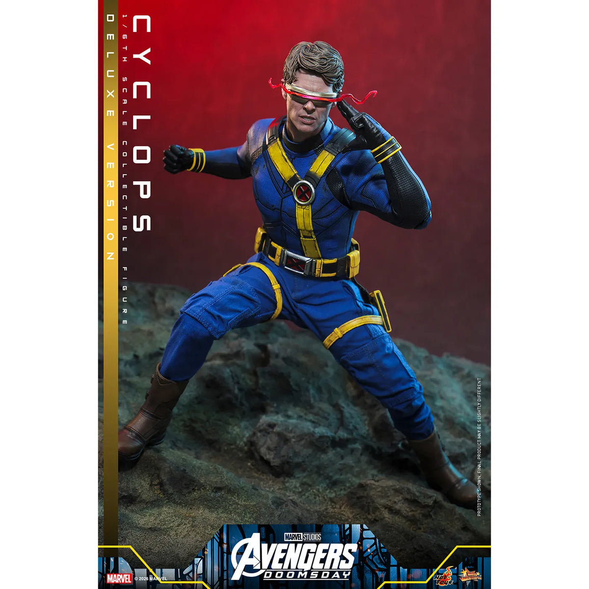 マーベル 「アベンジャーズ／ドゥームズデイ」 1/6スケールフィギュア サイクロップス (ムービー・マスターピース デラックス版)