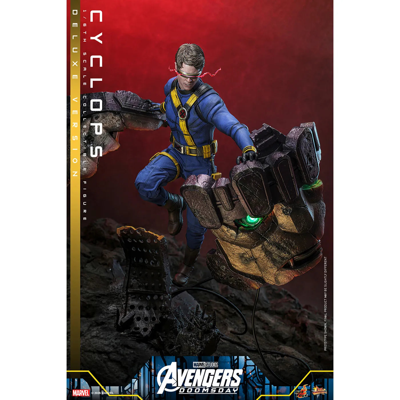 マーベル 「アベンジャーズ／ドゥームズデイ」 1/6スケールフィギュア サイクロップス (ムービー・マスターピース デラックス版)