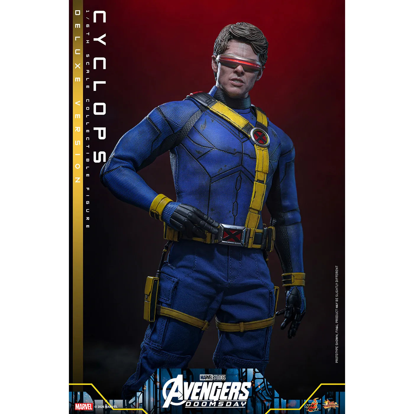 マーベル 「アベンジャーズ／ドゥームズデイ」 1/6スケールフィギュア サイクロップス (ムービー・マスターピース デラックス版)