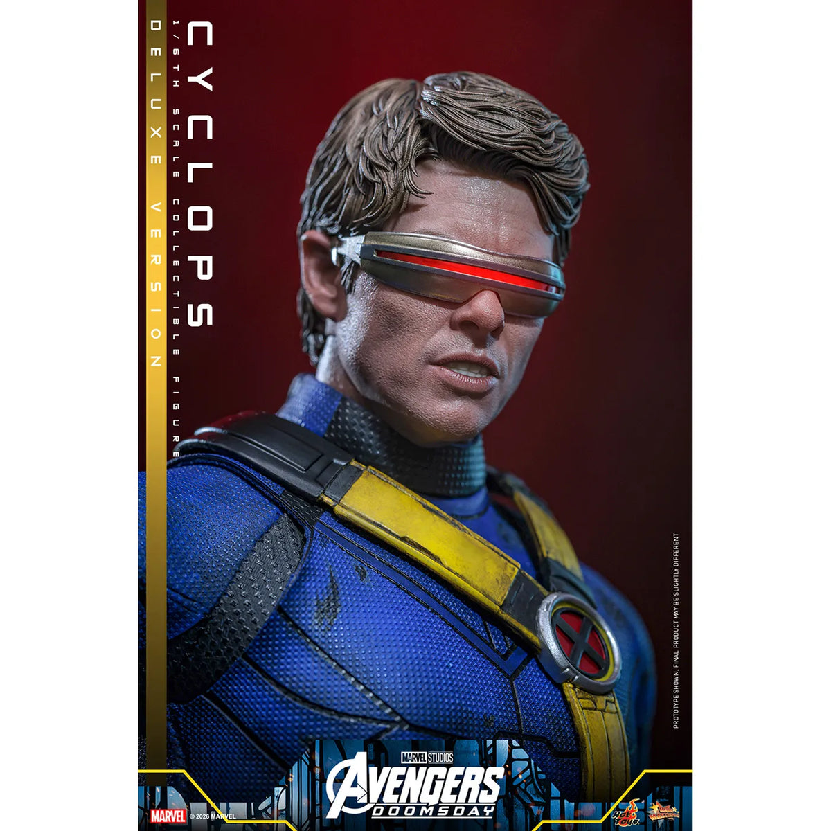 マーベル 「アベンジャーズ／ドゥームズデイ」 1/6スケールフィギュア サイクロップス (ムービー・マスターピース デラックス版)