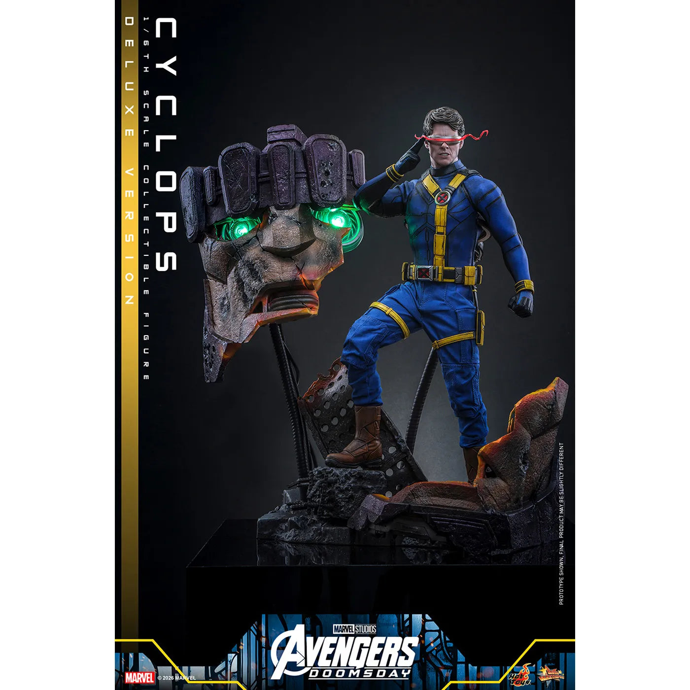 マーベル 「アベンジャーズ／ドゥームズデイ」 1/6スケールフィギュア サイクロップス (ムービー・マスターピース デラックス版)