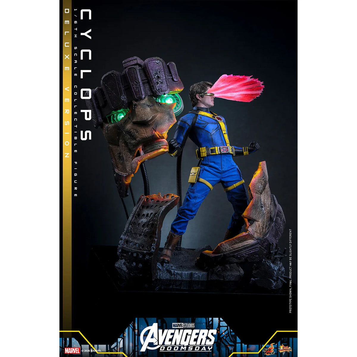 マーベル 「アベンジャーズ／ドゥームズデイ」 1/6スケールフィギュア サイクロップス (ムービー・マスターピース デラックス版)