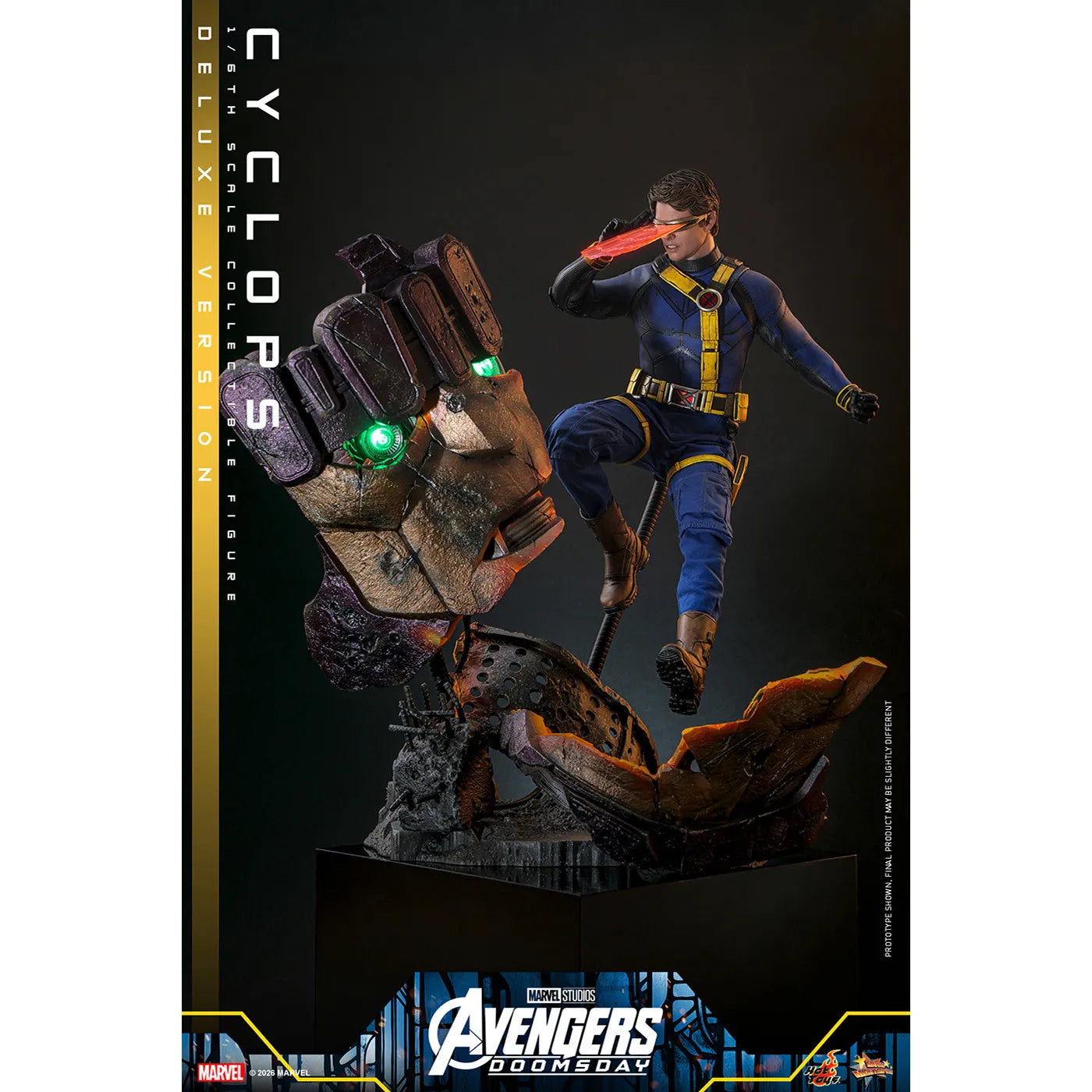 マーベル 「アベンジャーズ／ドゥームズデイ」 1/6スケールフィギュア サイクロップス (ムービー・マスターピース デラックス版)