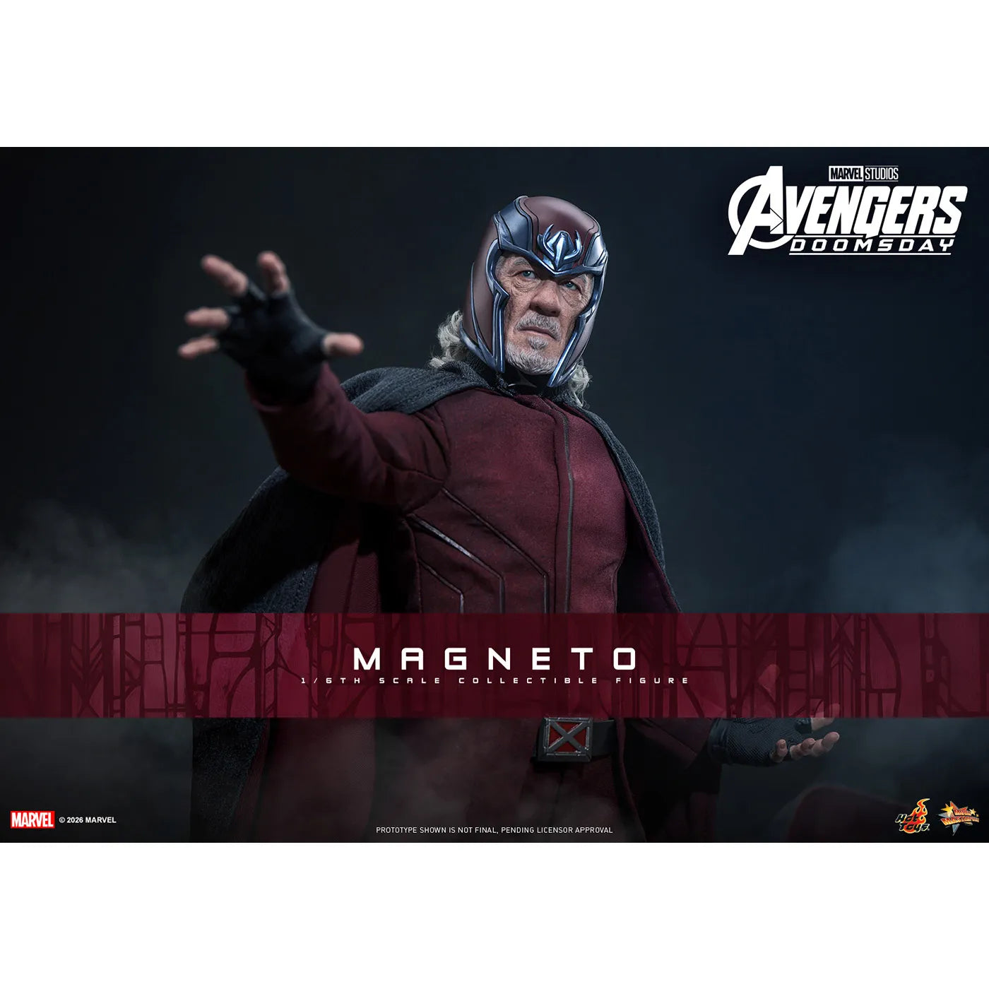 マーベル 「アベンジャーズ／ドゥームズデイ」 1/6スケールフィギュア マグニートー (ムービー・マスターピース)